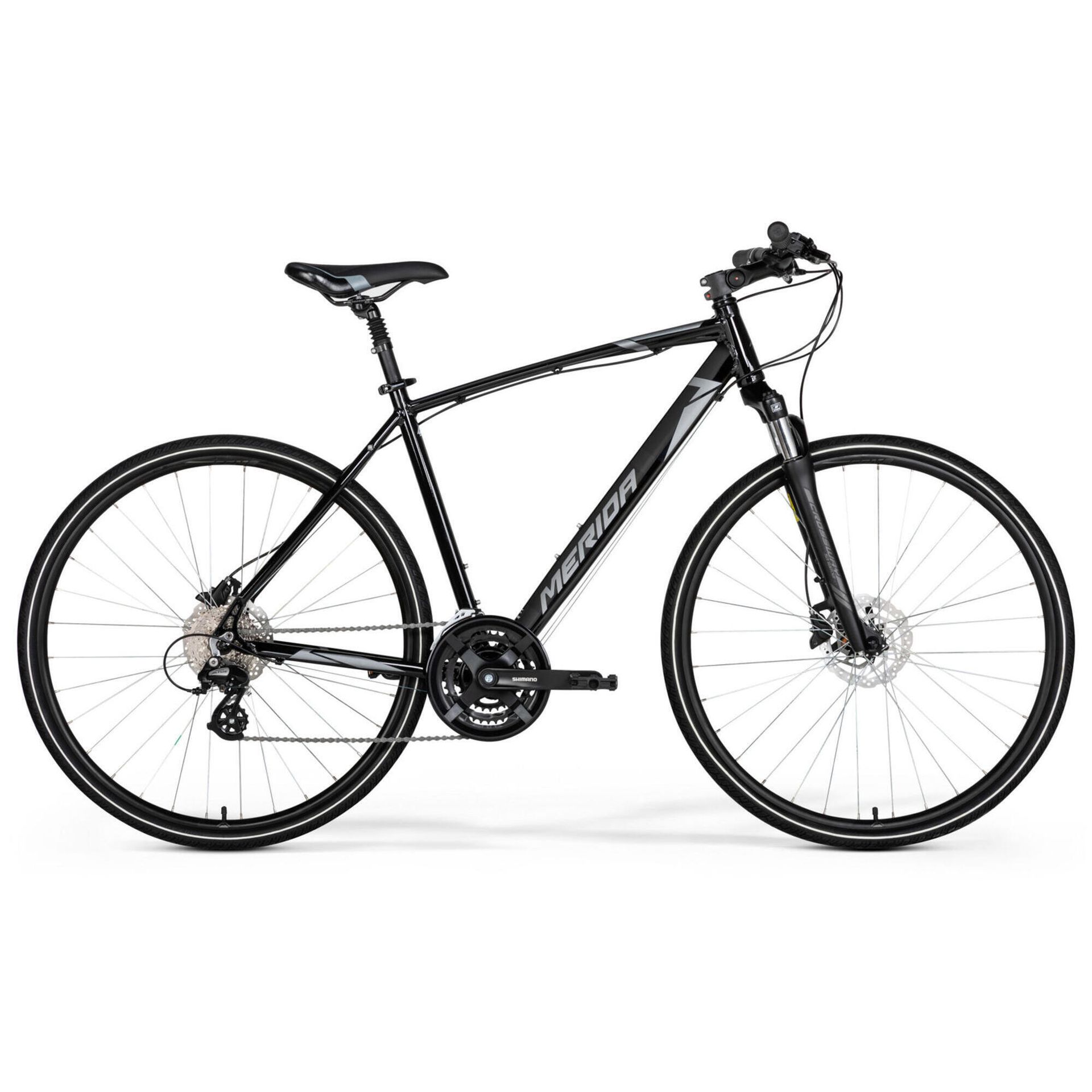 Rower crossowy męski Merida Crossway 15  M-L 52 glossy black