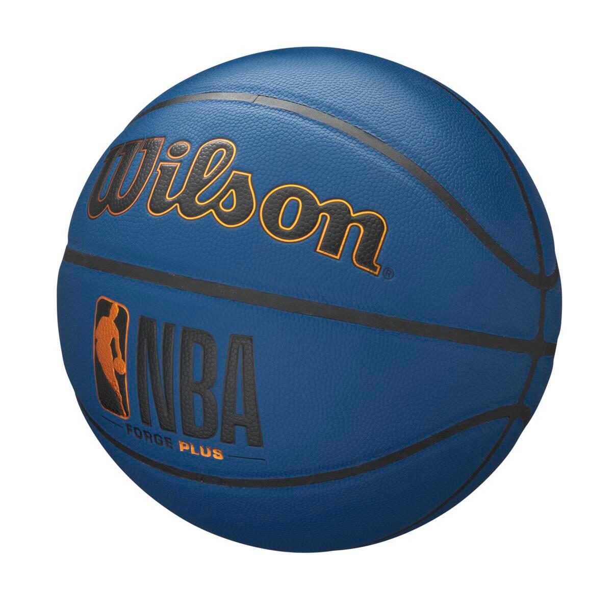 Wilson NBA Forge Plus Ball WTB8102XB, unisex, piłki do koszykówki, Granatowe