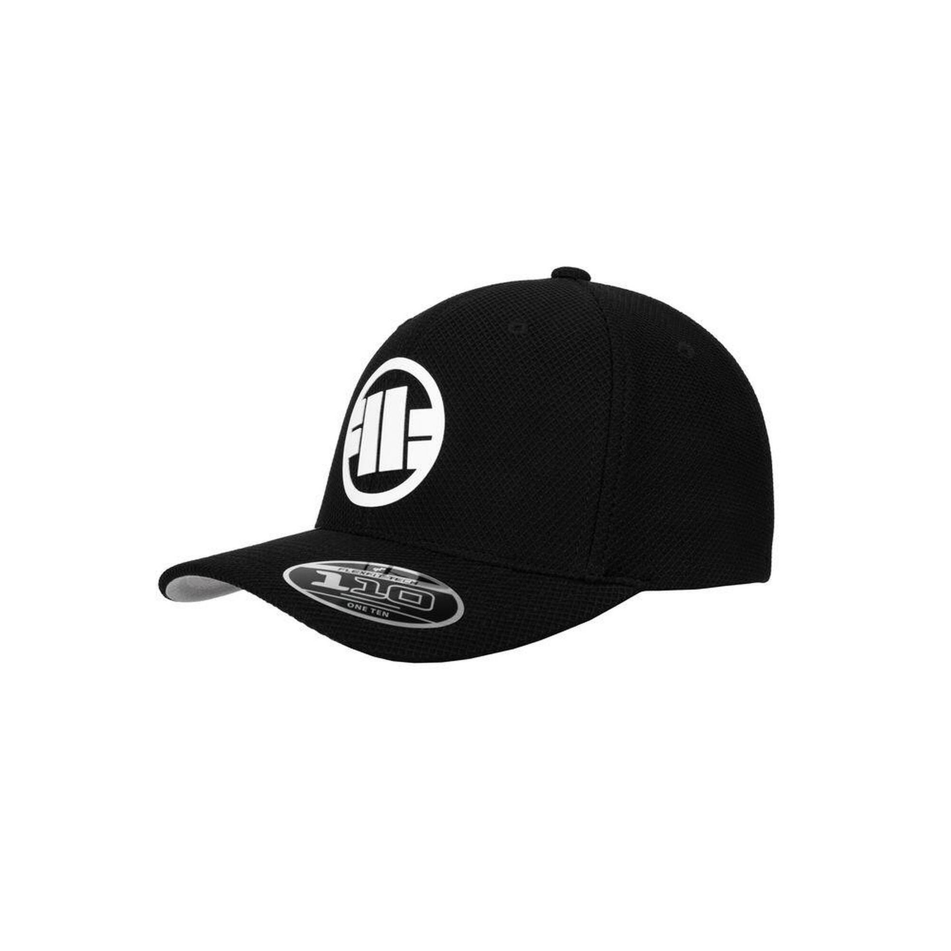 Czapka Pit Bull Snapback Logo Hybrid '23 - Czarna