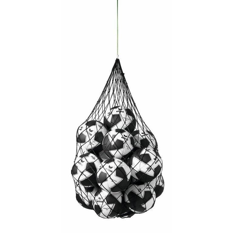 Erima ball Carry Net for 10 Balls, czarny, jeden rozmiar 723001