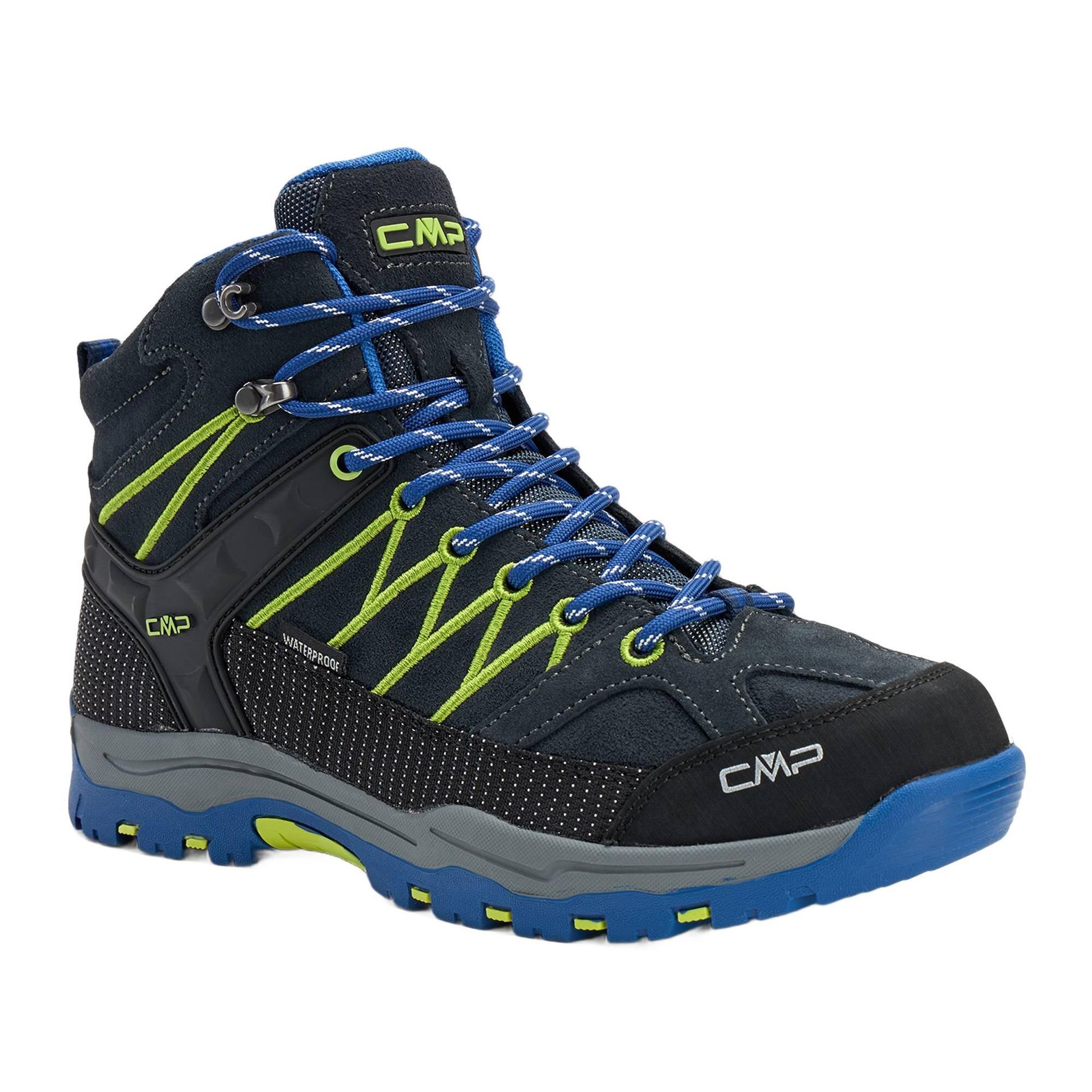 CMP Damskie buty trekkingowe Rigel Mid Shoe Wp, B Blue Electric, 40 EU