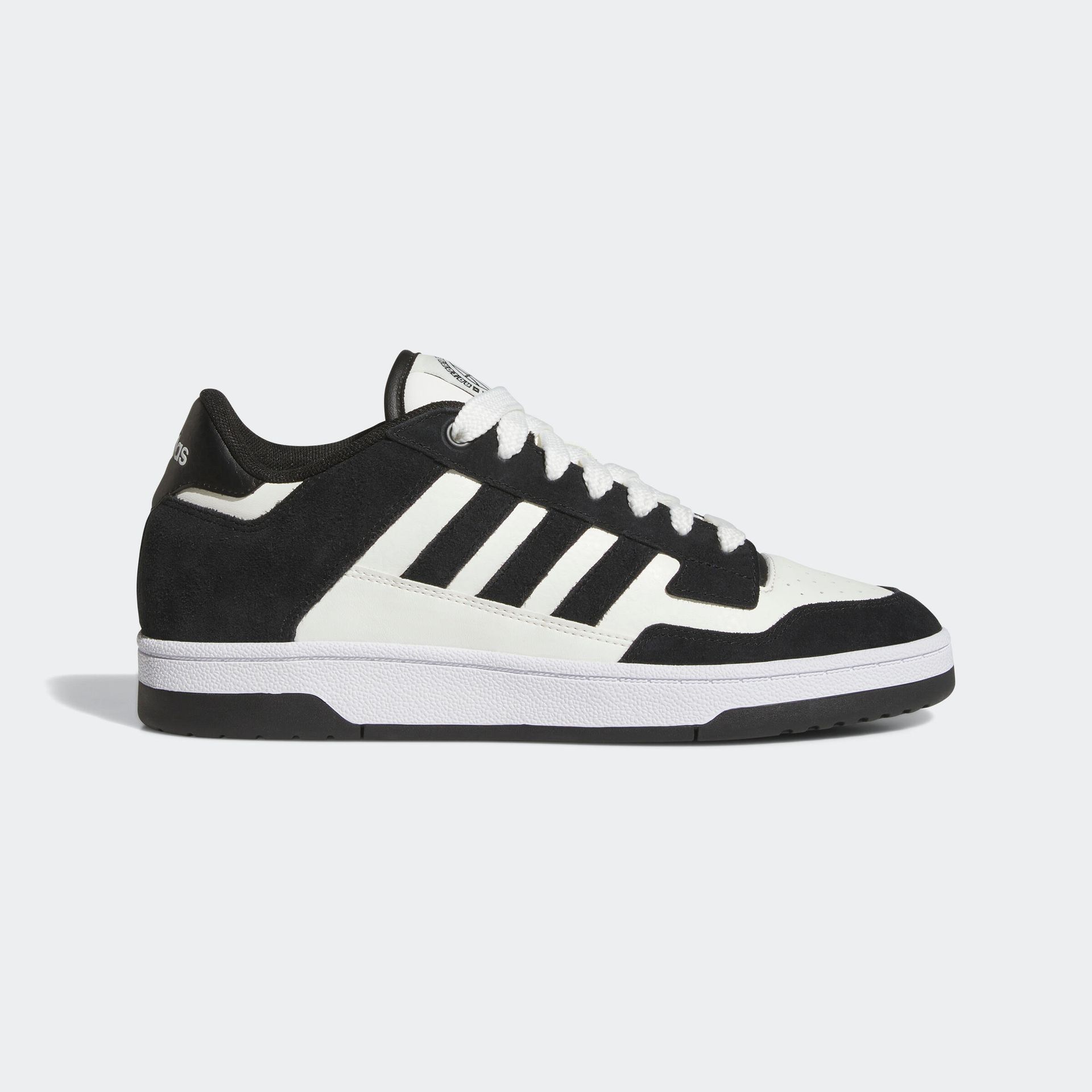 Buty Męskie Adidas Rapid Court Low Biało-czarne JP5255 r 41 1/3