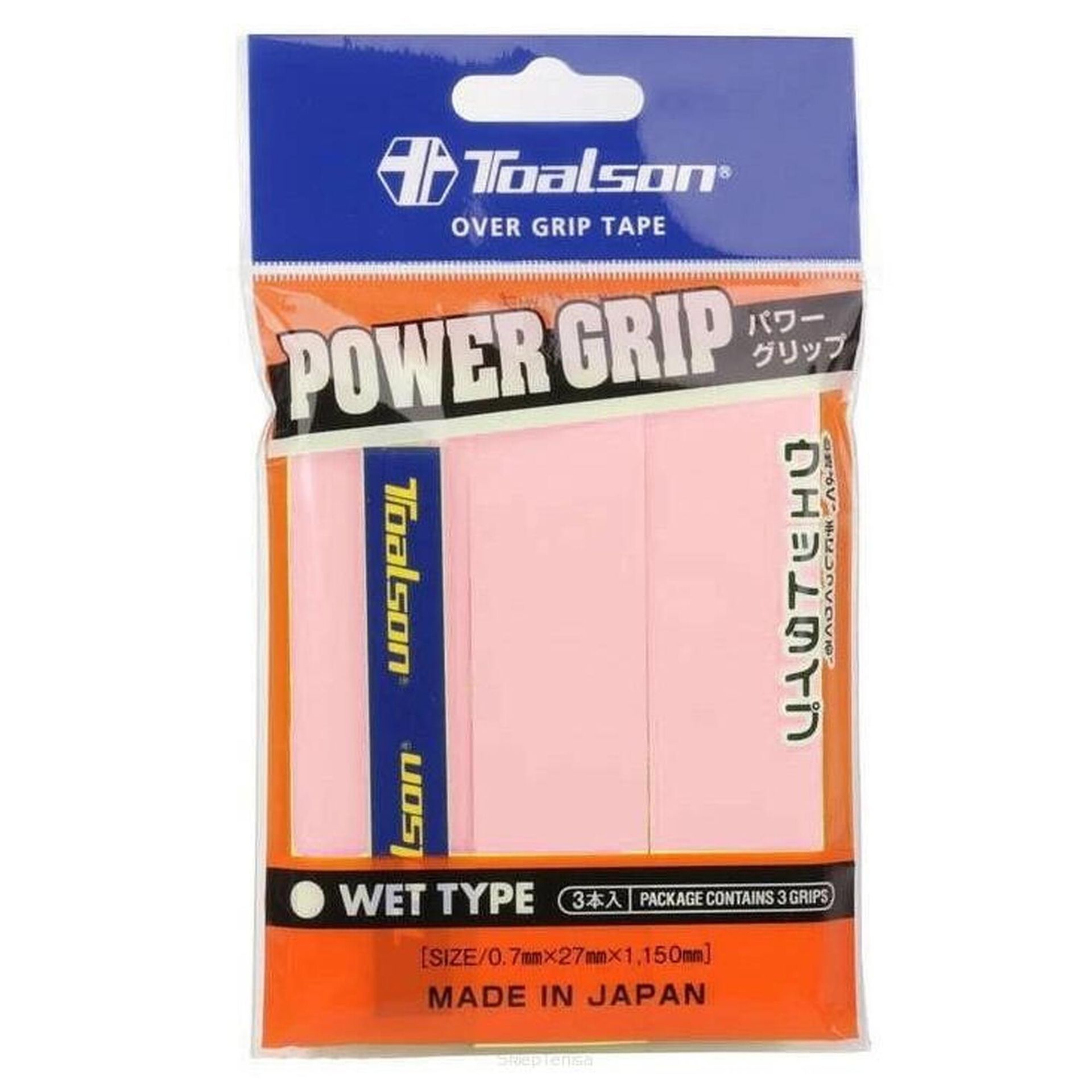 Owijka Wierzchnia Toalson Power Grip 3P - Różowa
