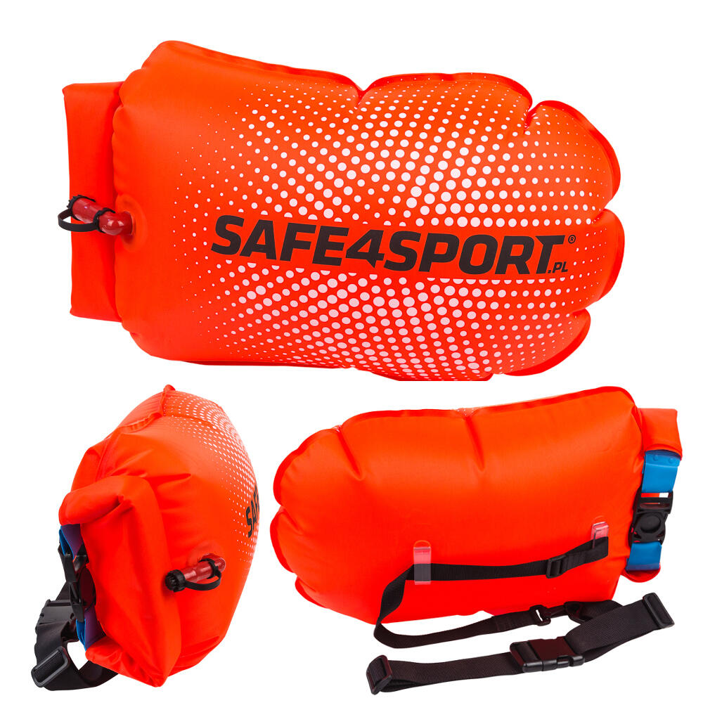 Safe4sport PerfectSwimmer+ Dmuchana bojka asekuracyjna (5906874150023)