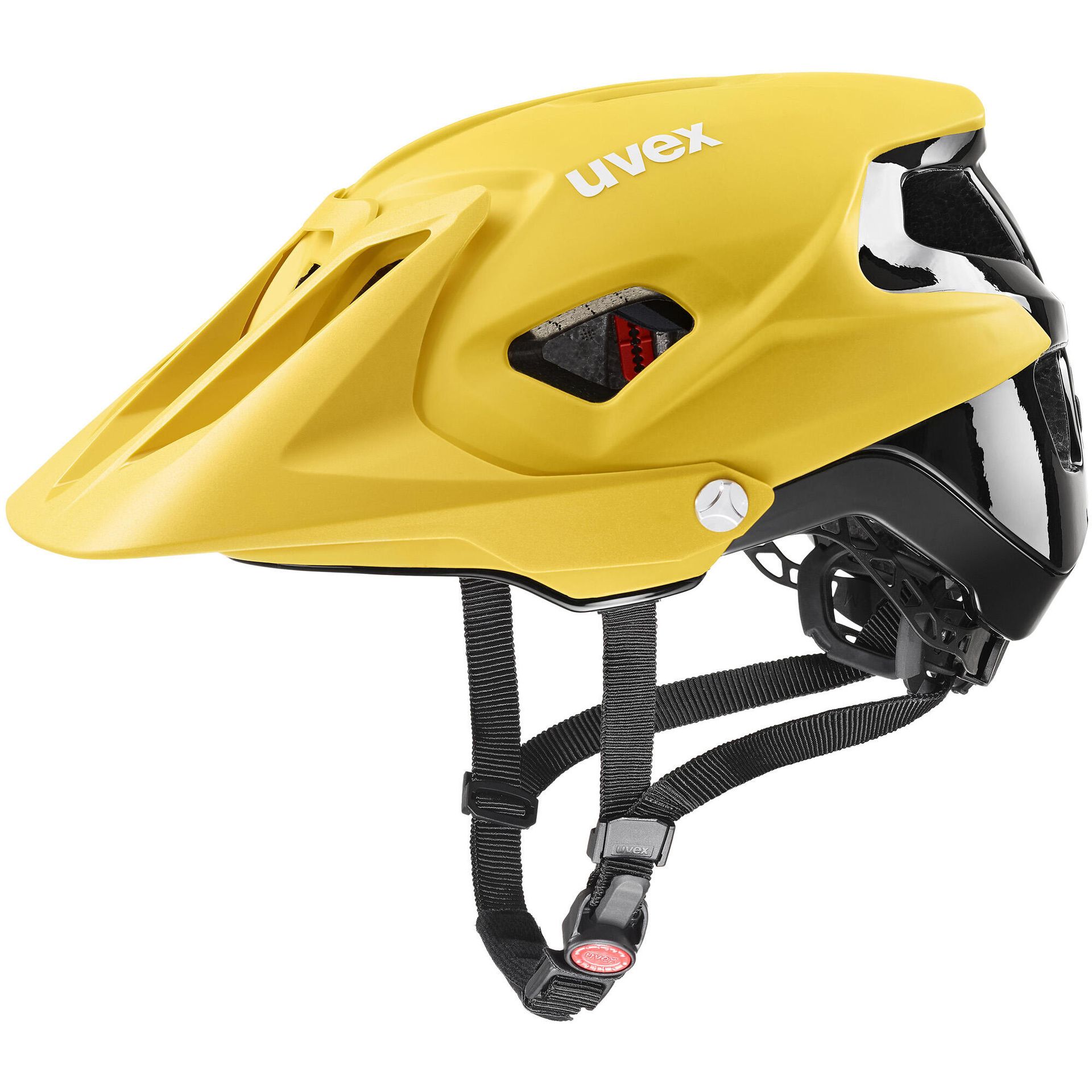 Kask Rowerowy Uvex Quatro Integrale 56-61cm Żółty