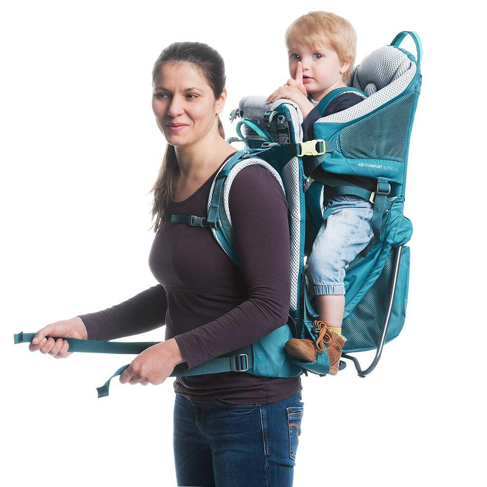 Deuter Nosidełko turystyczne damskie Kid Comfort Active SL - denim (362002130070) 362002130070