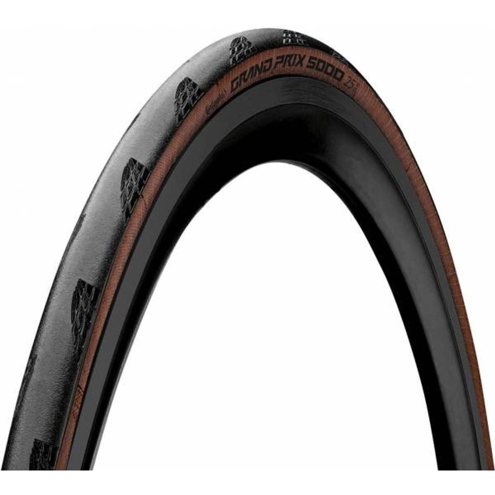 Continental GrandPrix 5000 Folding Tyre 700x28C, czarny 28-622 | 700x28c 2021 Opony szosowe 1007.622.28.220