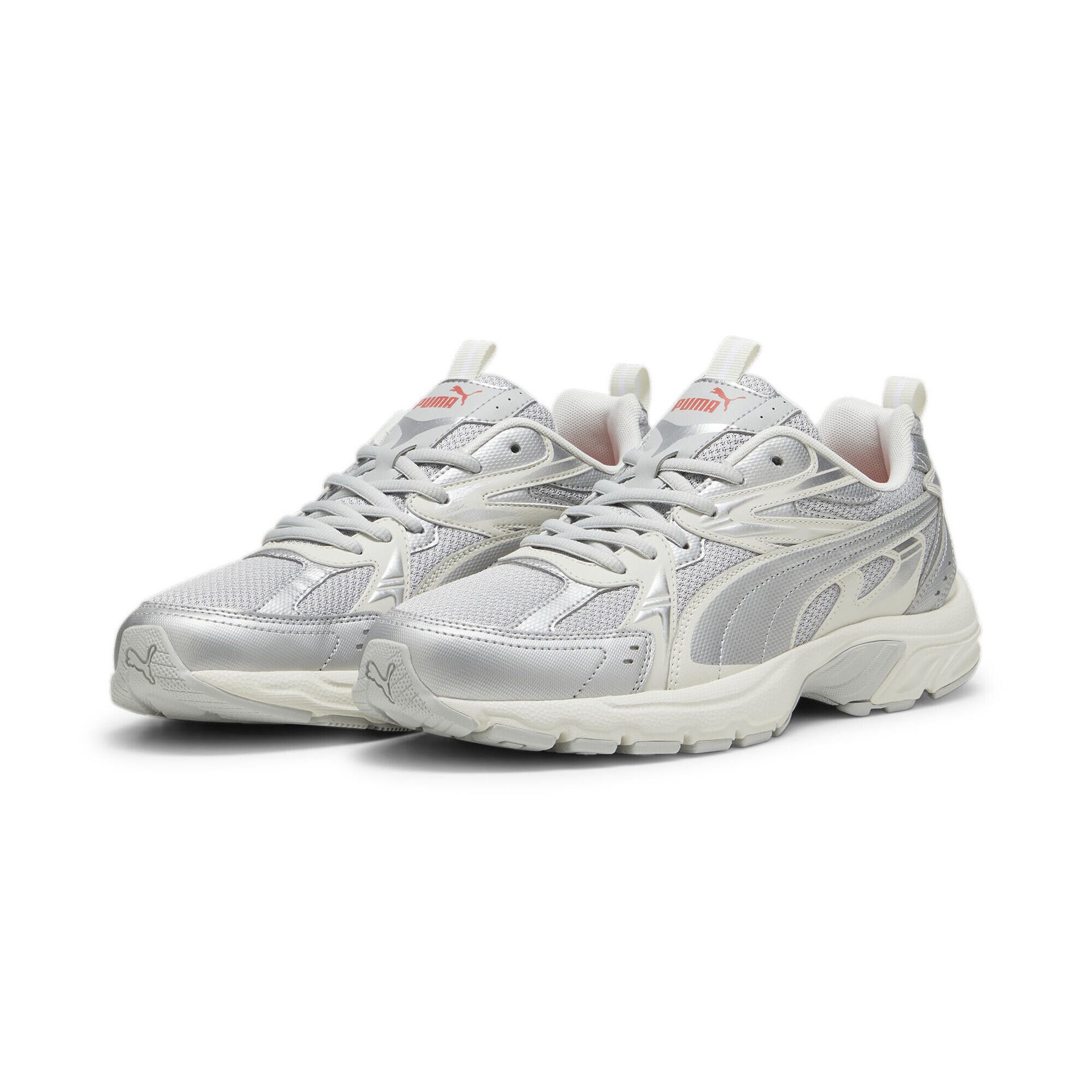 Buty Damskie Puma 39232206 Milenio Tech Cool Srebrne 38