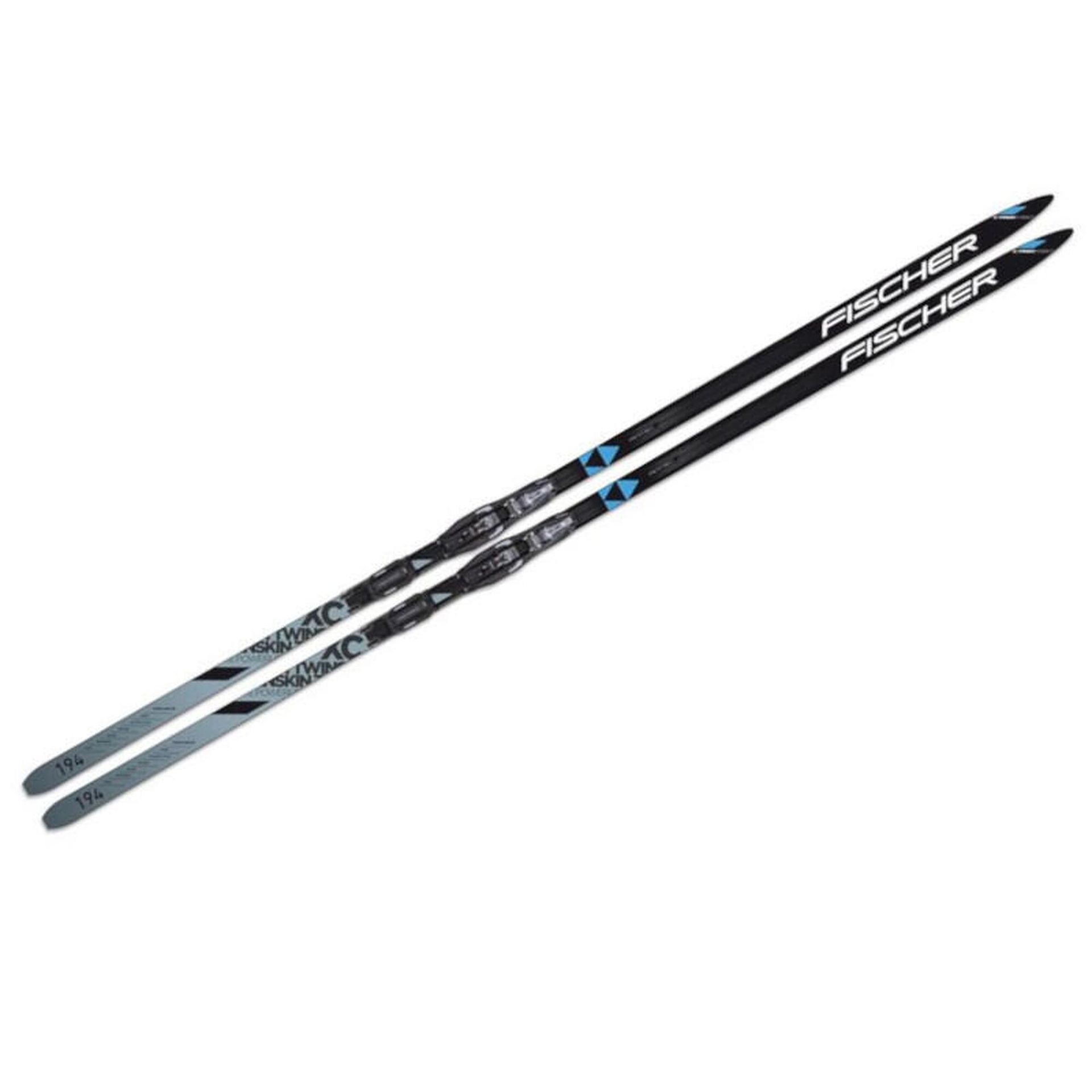 Narty Biegowe Fischer Twin Skin Powerlite Ifp + Wiązania Control Step-In Ifp 2022