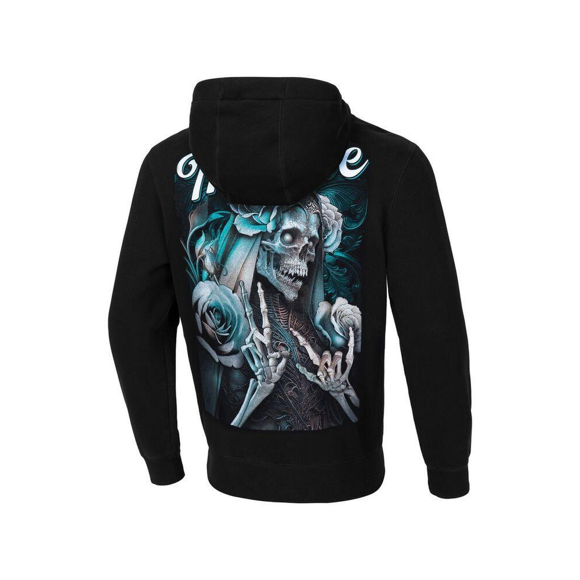 Bluza z kapturem Pit Bull Seria Regular Santa Muerte '24 - Czarna XL