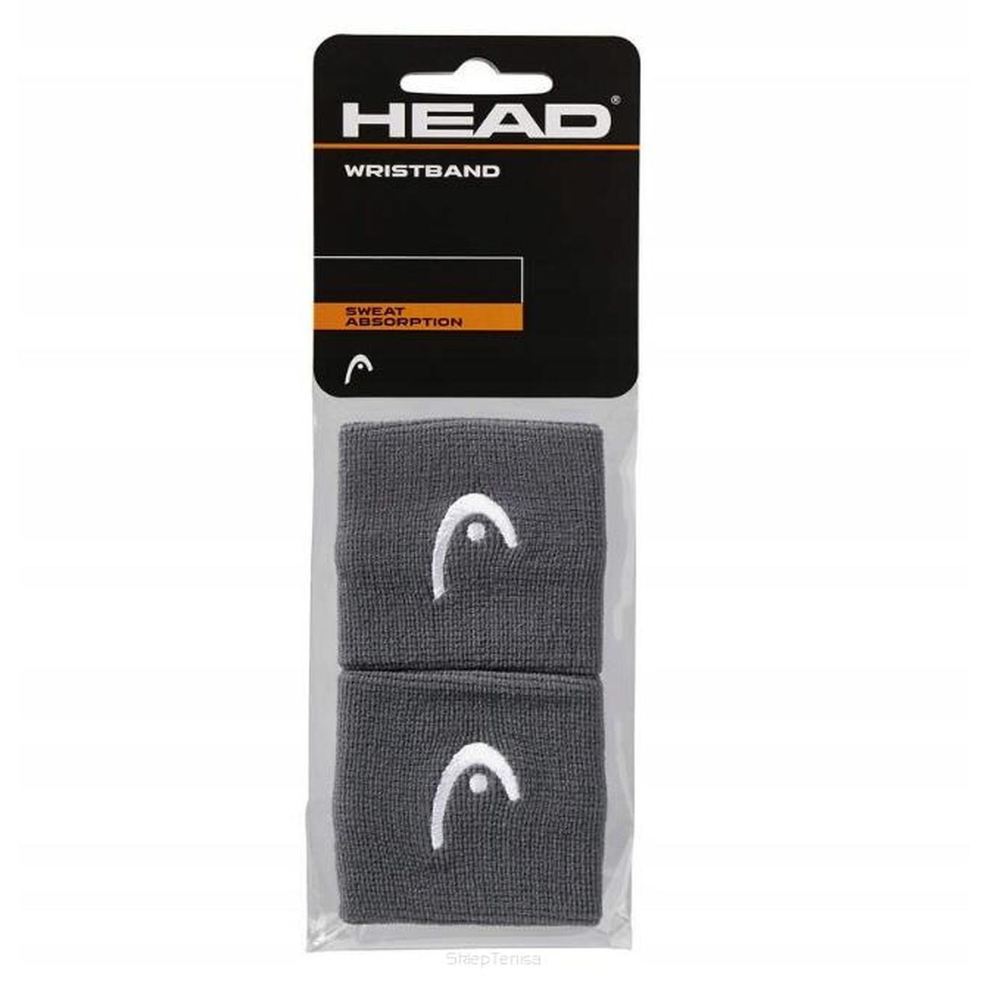 HEAD HEAD Unisex opaska przeciwpotowa dla dorosłych 2,5, antracyt, rozmiar uniwersalny 285050-AN