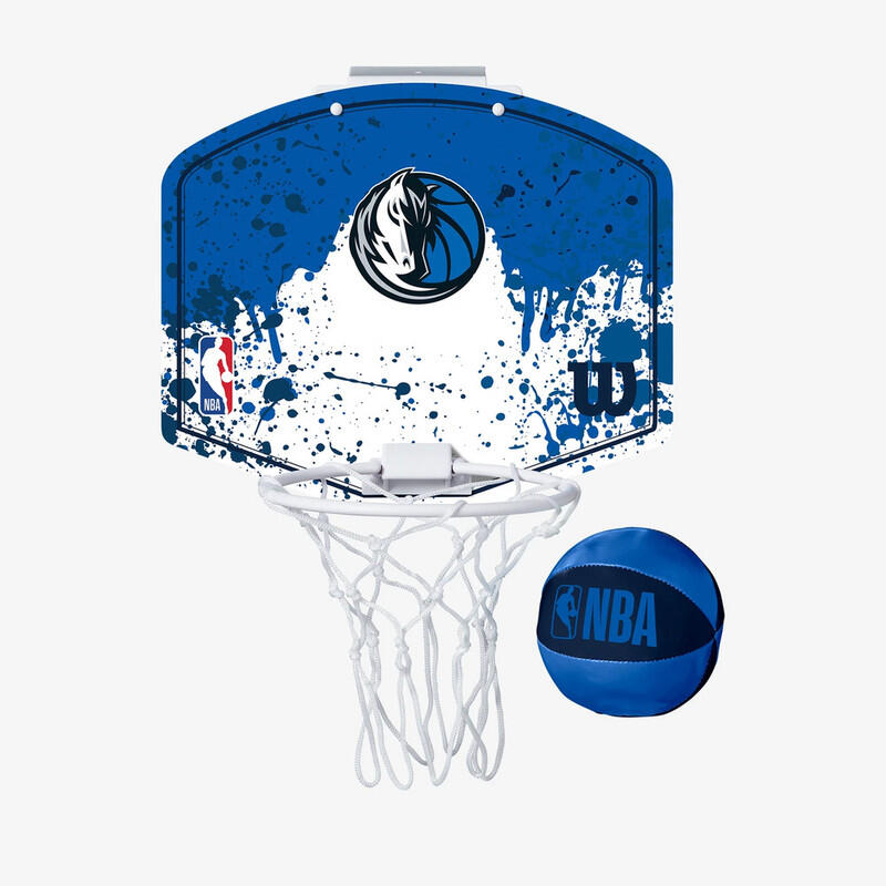 Zestaw do mini-koszykówki Wilson NBA Team Mini Hoop Dallas Mavericks