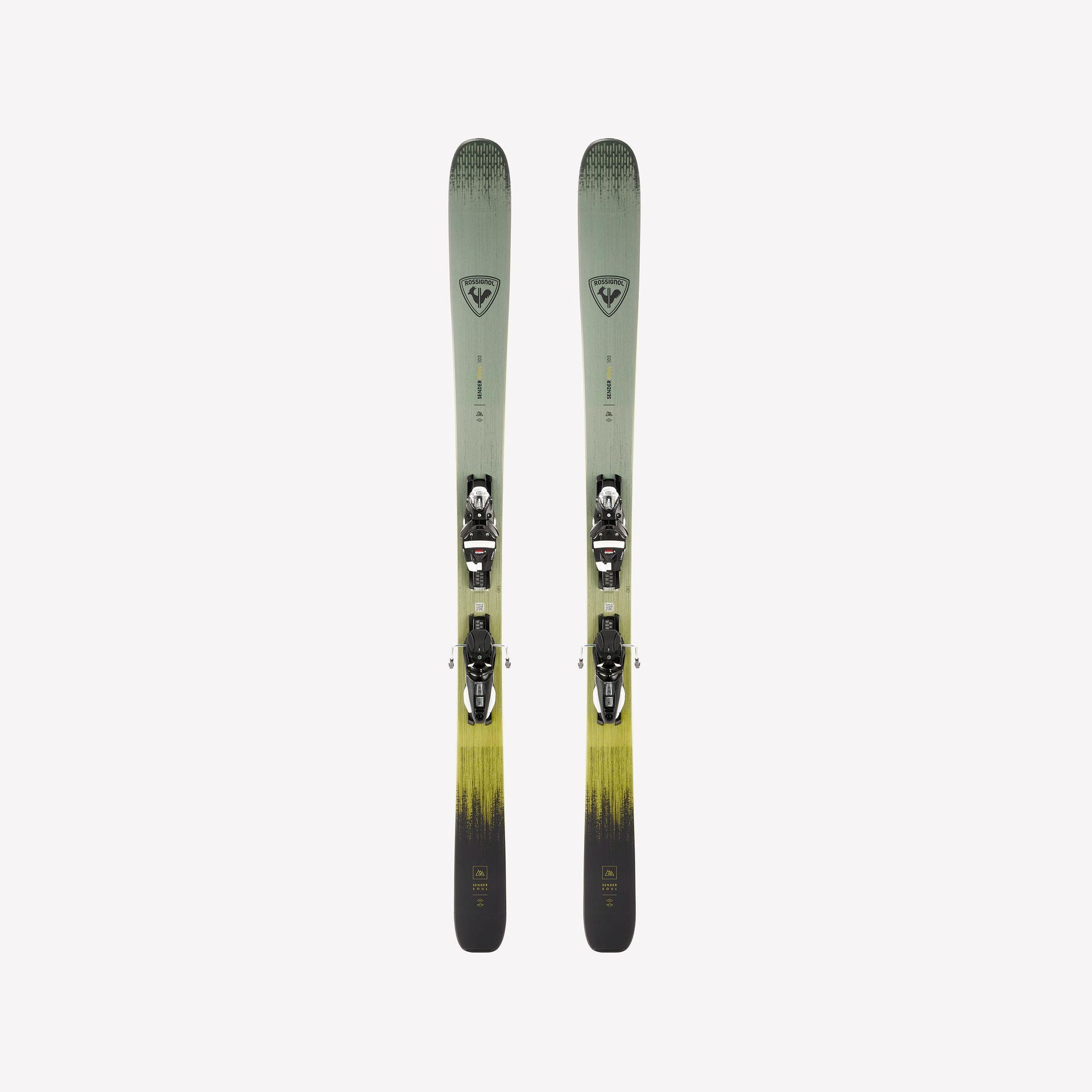 Narty freeride Rossignol Sender Soul 102 z wiązaniami Look NX12