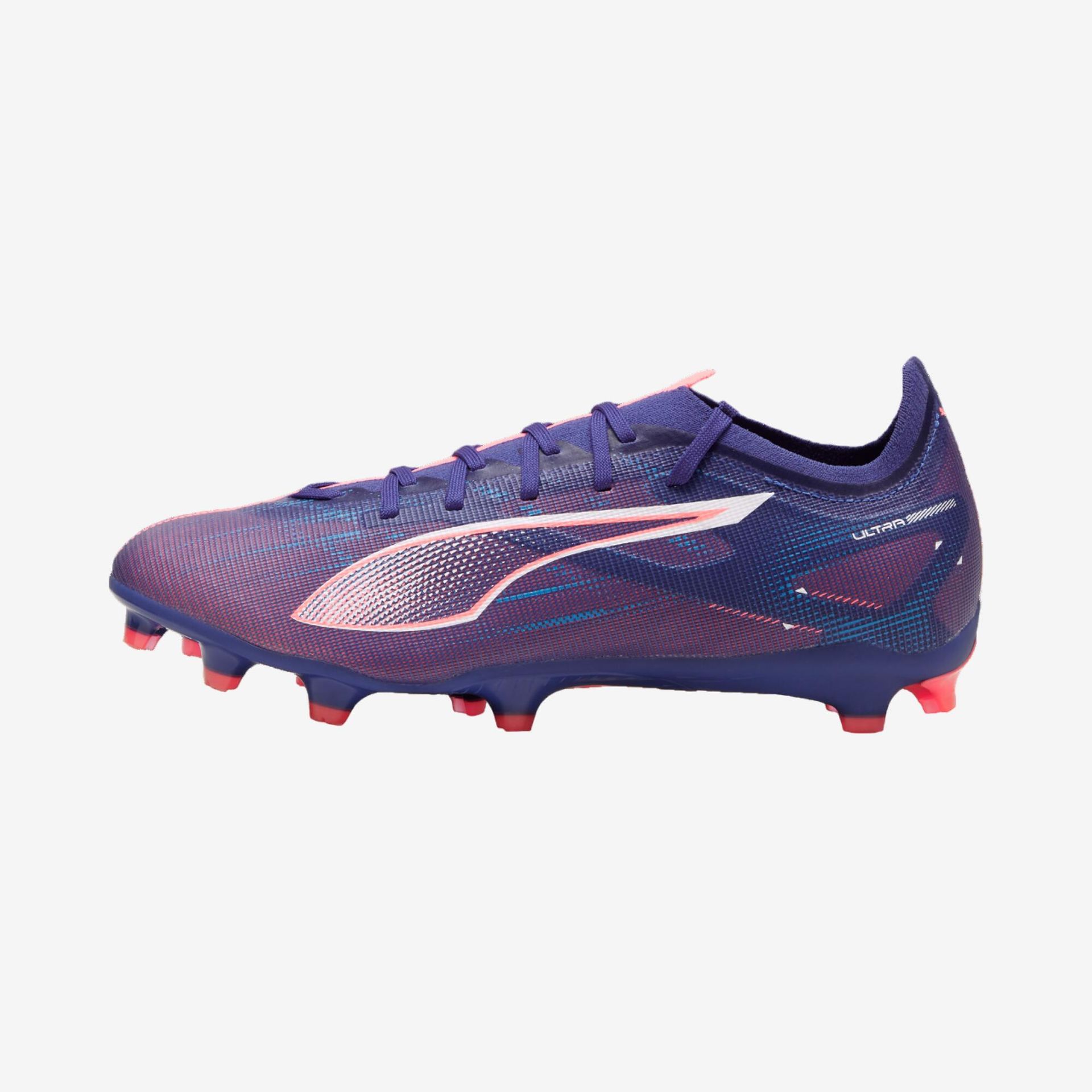 Puma Ultra 5 Match FG/AG buty piłkarskie męskie lapis lazuli white sunset glow Gr 46