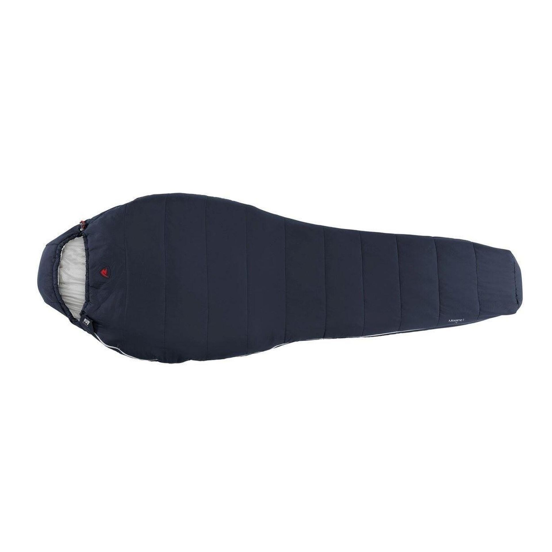 Robens Robens Moraine I Sleeping Bag, niebieski Right Zipper 2022 Śpiwory syntetyczne 250235