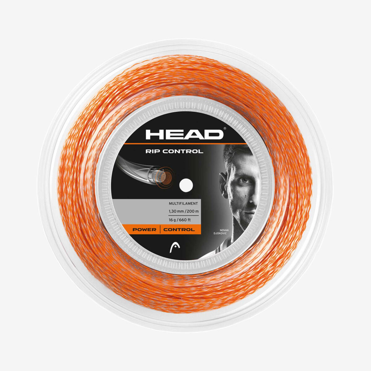 Naciąg tenisowy Head  RIP Control Orange 1,30 mm (200m)