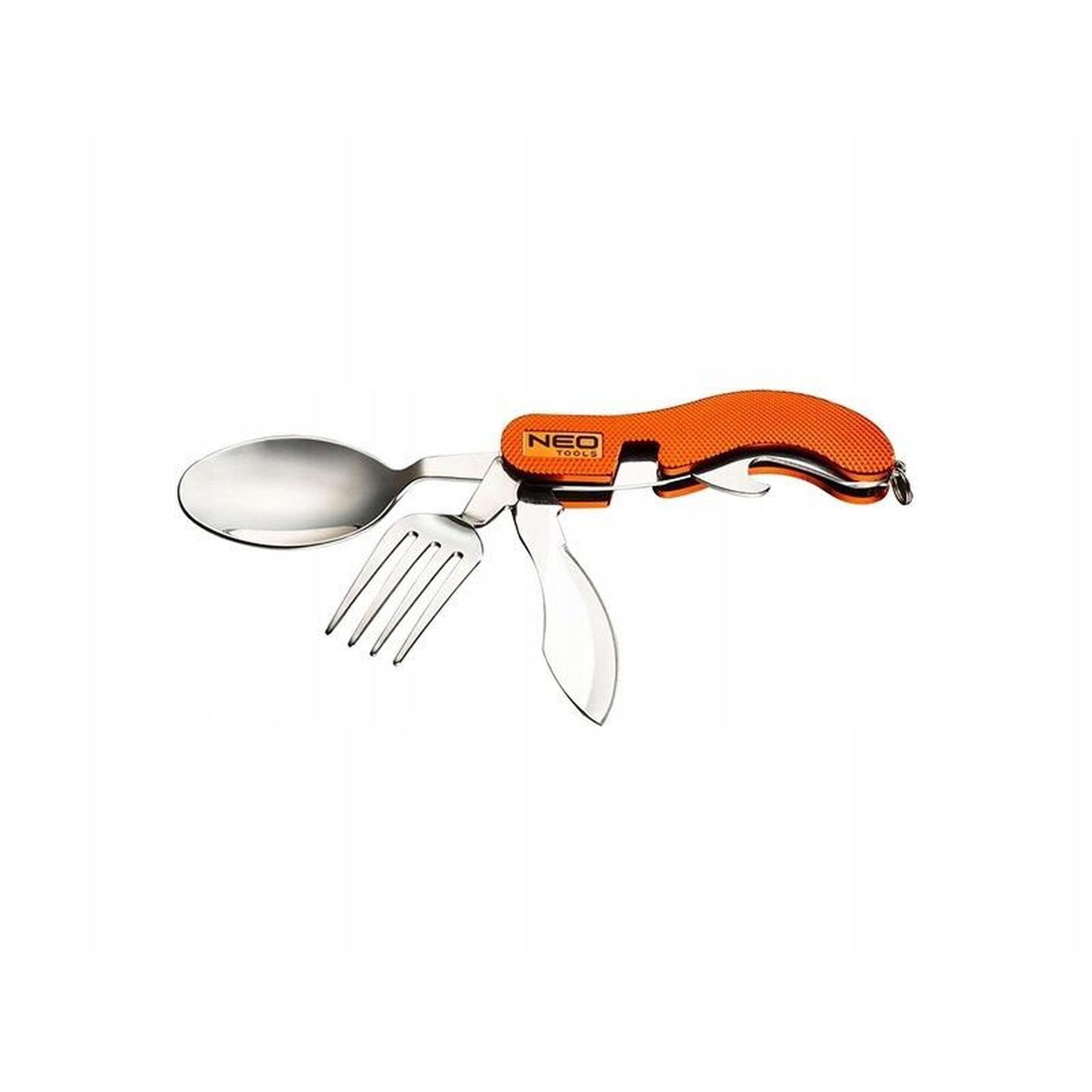 NEO-TOOLS TOOLS Scyzoryk biwakowy, pomarańczowy 63-027