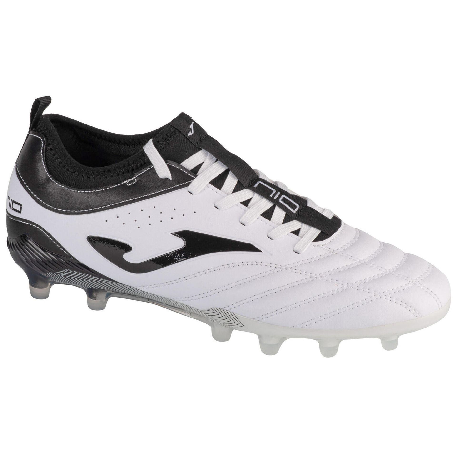 Joma Numero-10 2402 FG N10W2402FG, Męskie, buty piłkarskie - korki, Biały