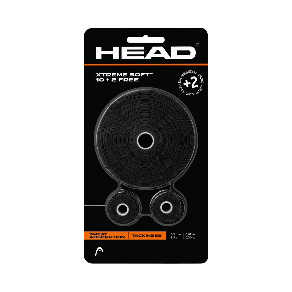 Head Xtremesoft (12 szt.) - black 285036-BK