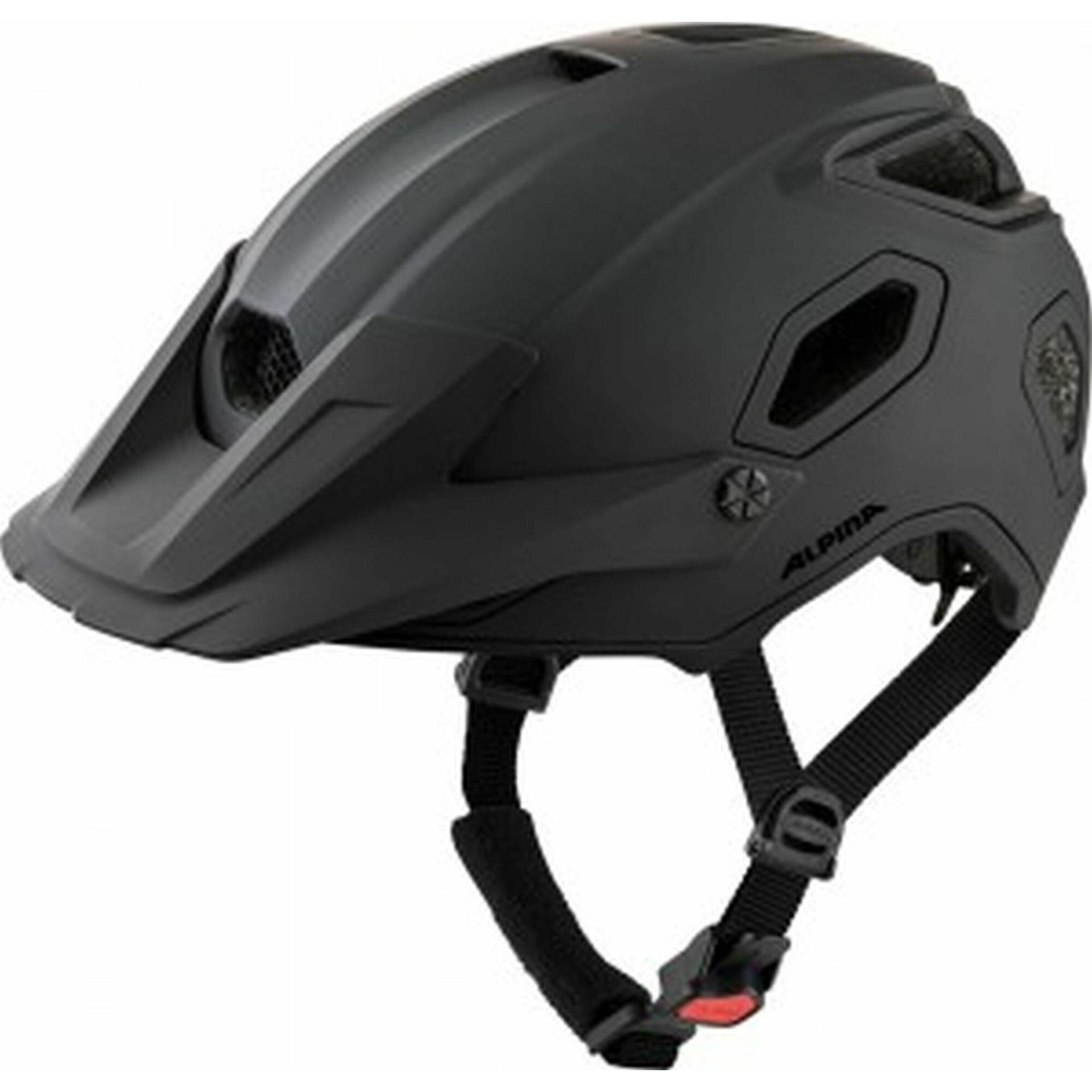 Alpina Comox Helmet, black matt 52-57cm 2021 Kaski MTB 9751130