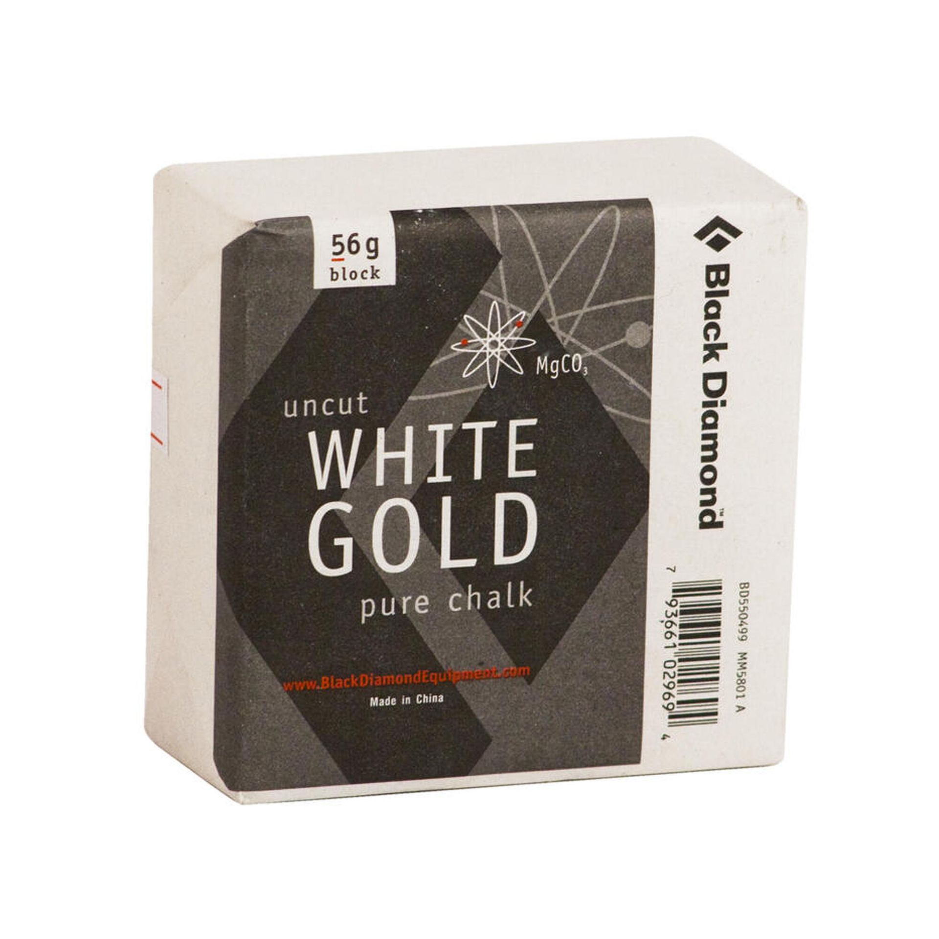 Black Diamond SOLID WHITE GOLD - BLOCK 56G BD550499-0000