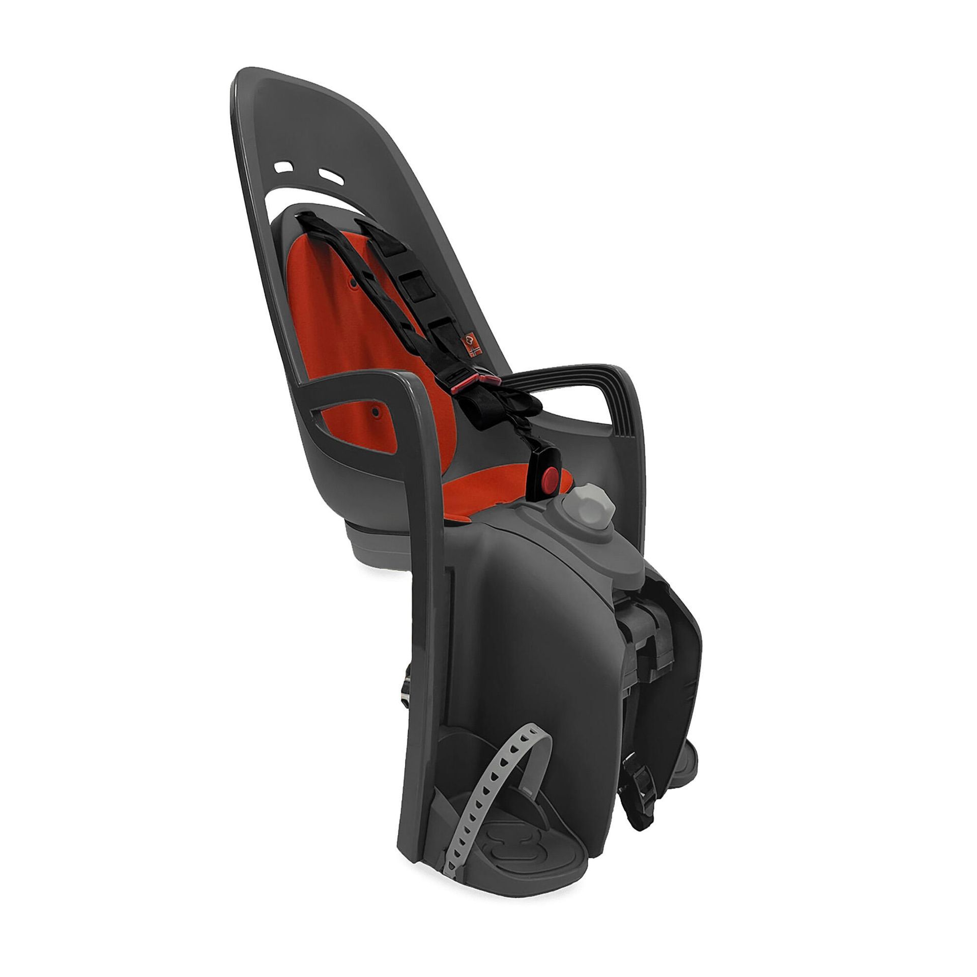 Fotelik rowerowy HAMAX Zenith Relax Adapter Szaro-czerwony