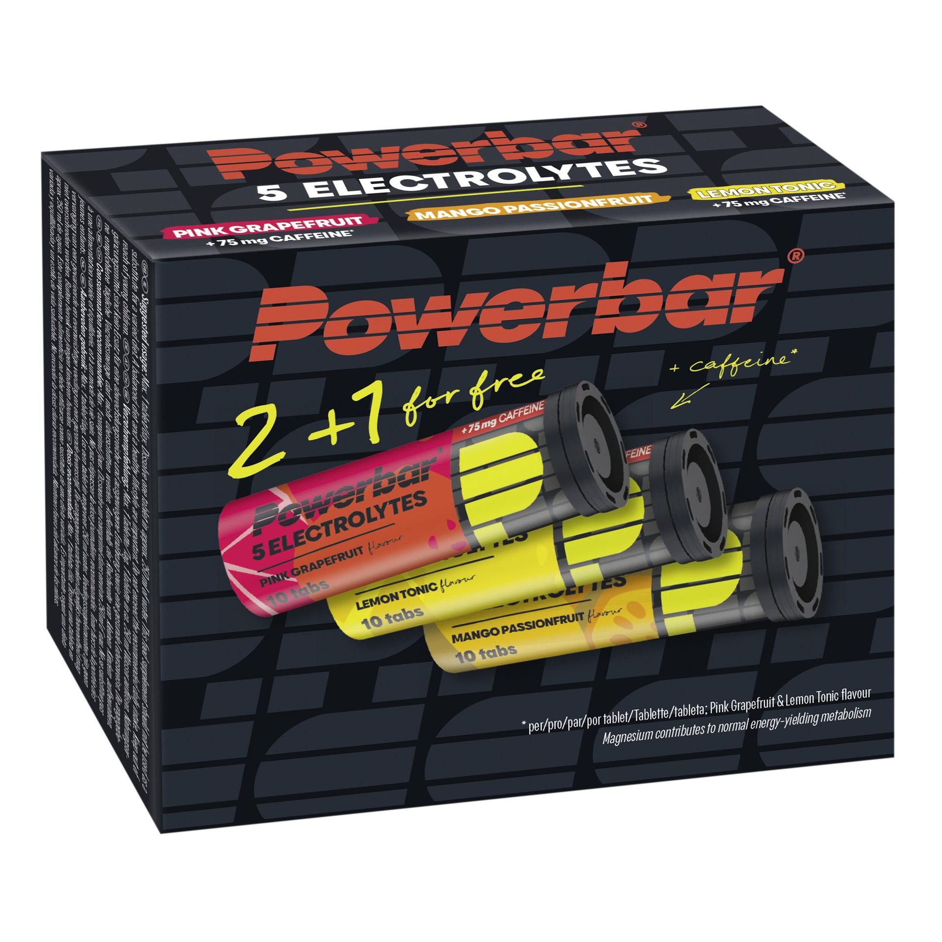 Powerbar 5 Electrolytes Promocja 2+1 gratis x 42g á 10 tabletek, Multiflavor 2021 Suplementy fitness