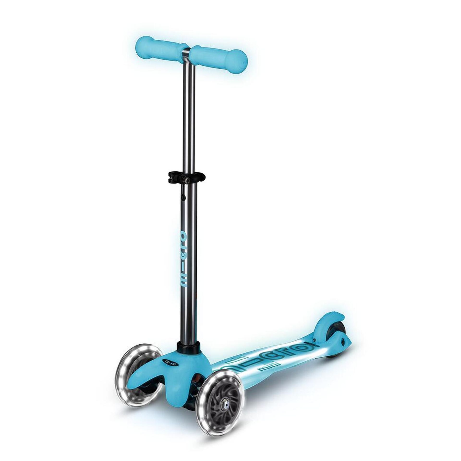Hulajnoga Mini Micro Deluxe Glow LED Plus Glacier Aqua