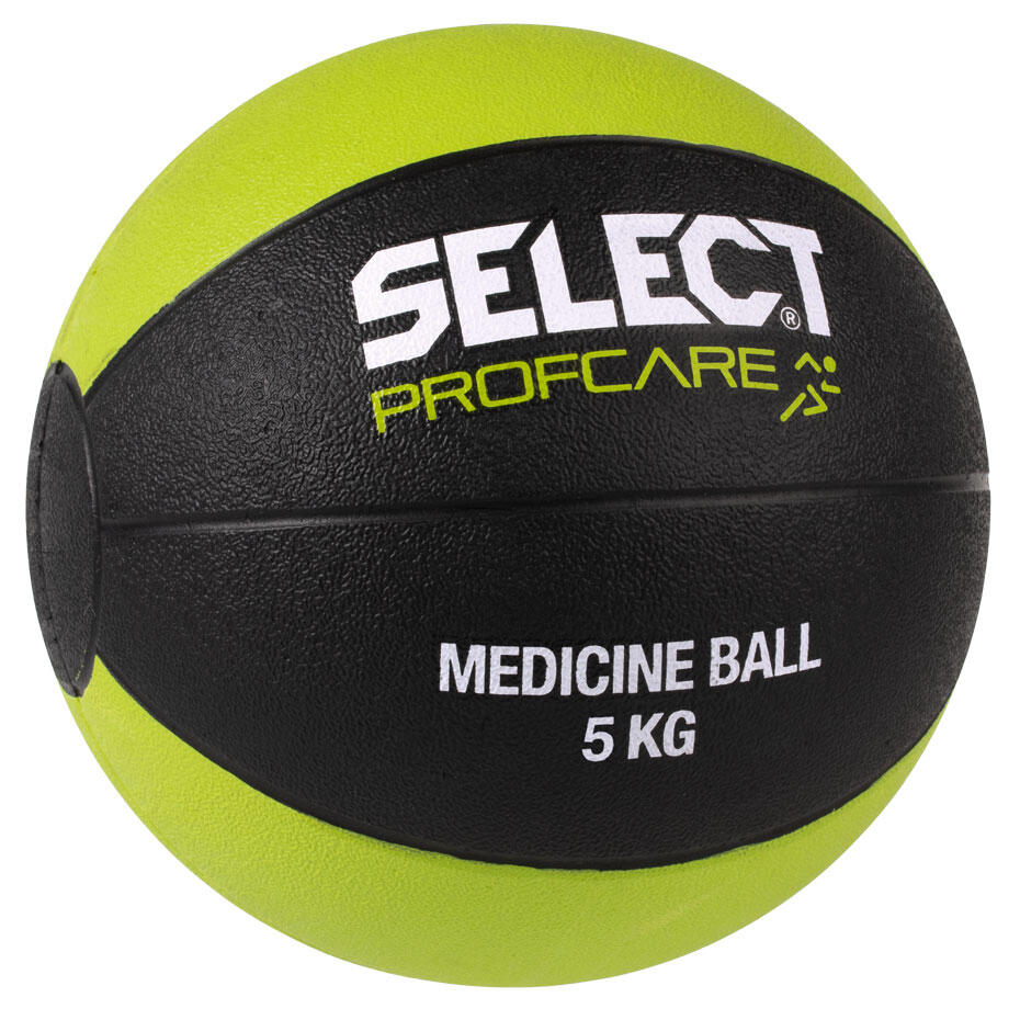 Select Piłka lekarska 5 kg 2019 czarno-limonkowa