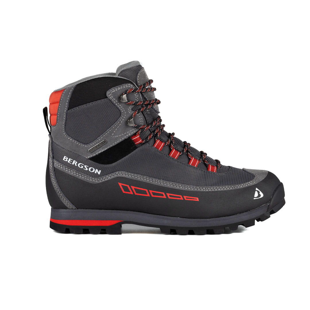 Buty trekkingowe Męskie Bergson Kinyetti Mid Stx Dark Grey/Red 46
