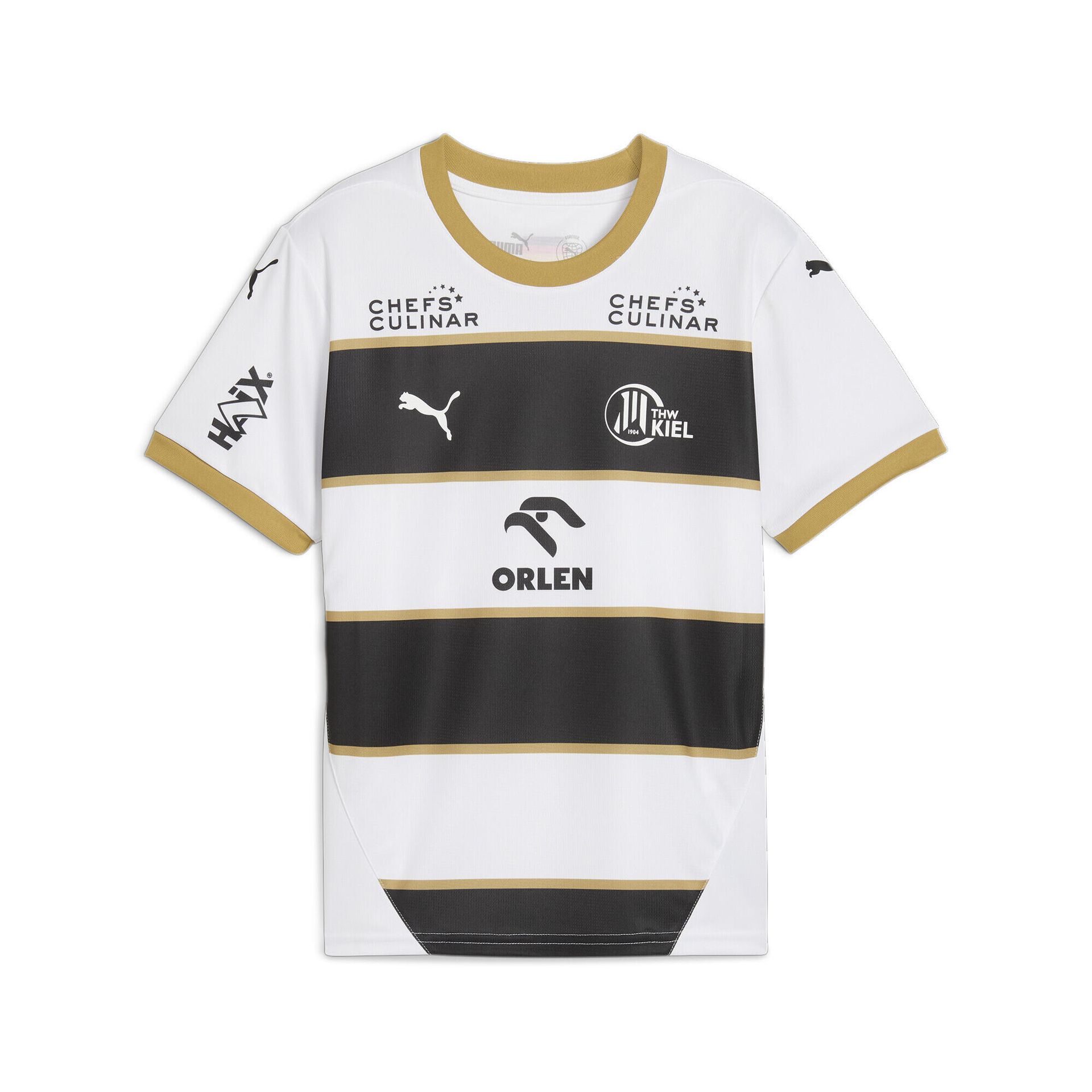 Młodzieżowa koszulka domowa THW Kiel 24/25 CL PUMA White Black