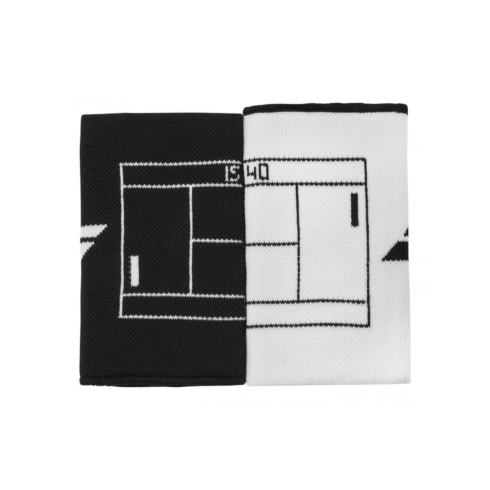 Babolat Reversible Jumbo Wristband (2 szt.) - white 5UA1281-1001