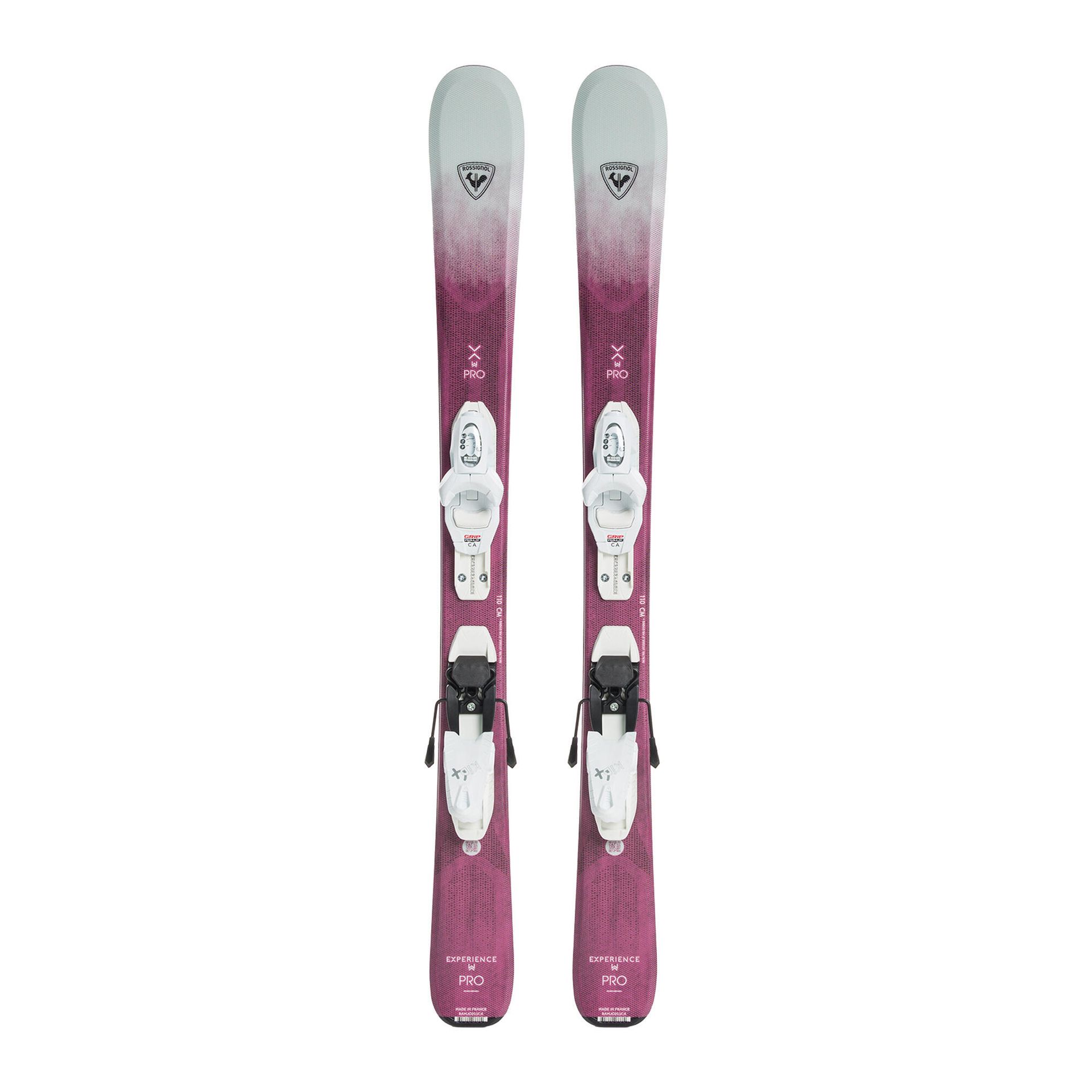 Narty zjazdowe dziecięce Rossignol Experience W Pro + wiązania Kid4