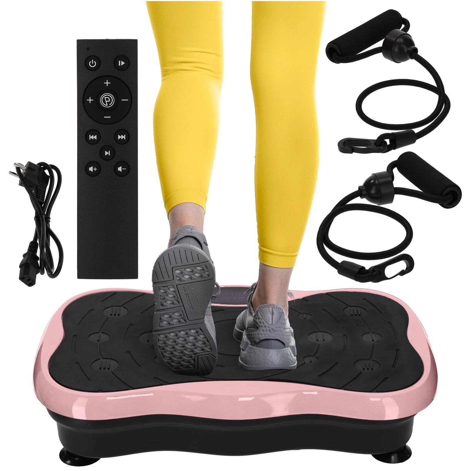Platforma wibracyjna 4FIZJO Black/Pink (VP03)