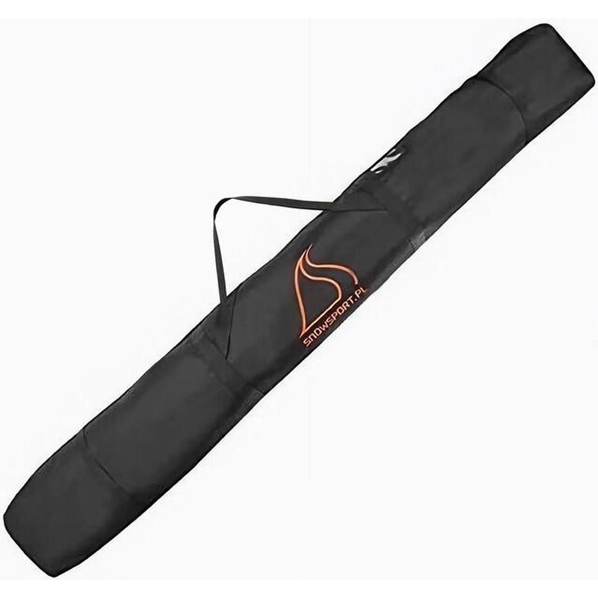 Snowsport, Pokrowiec na 2 pary nart, Prestige Double Ski Bag, czarny, 170 cm