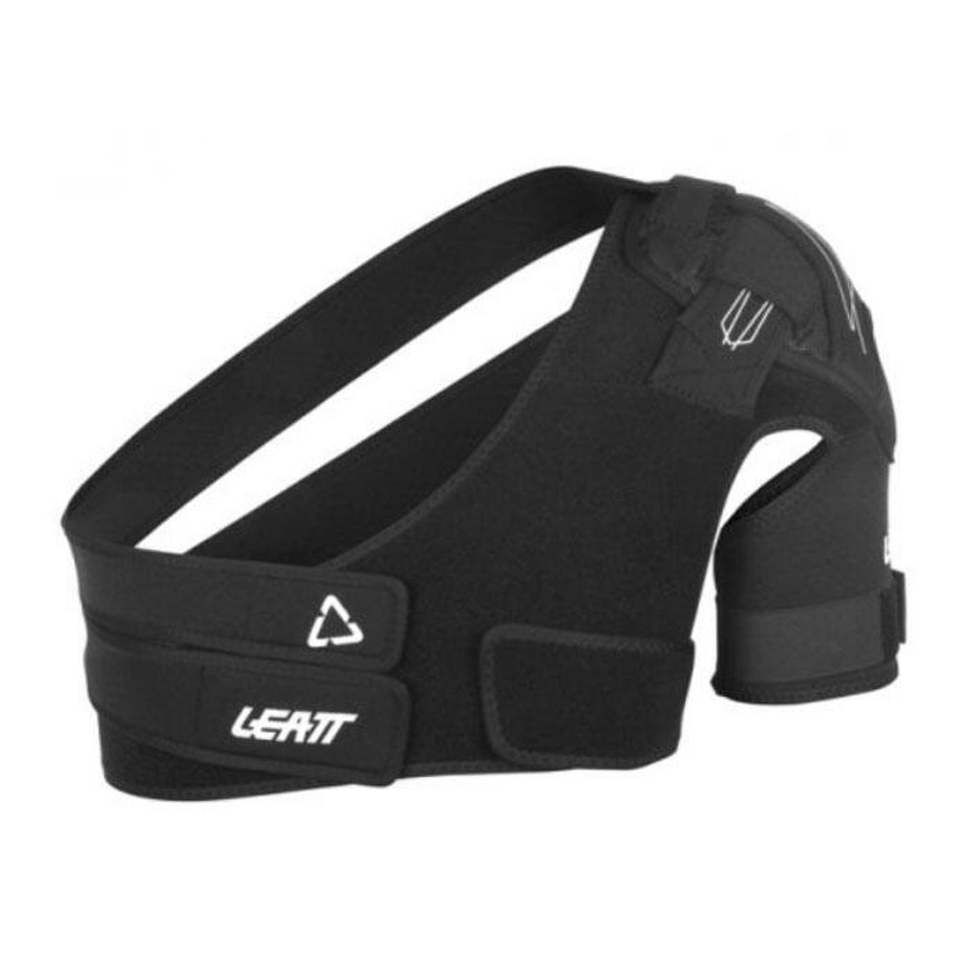Leatt leatt naramienne lewa  czarna, czarny, s-m 5015800100