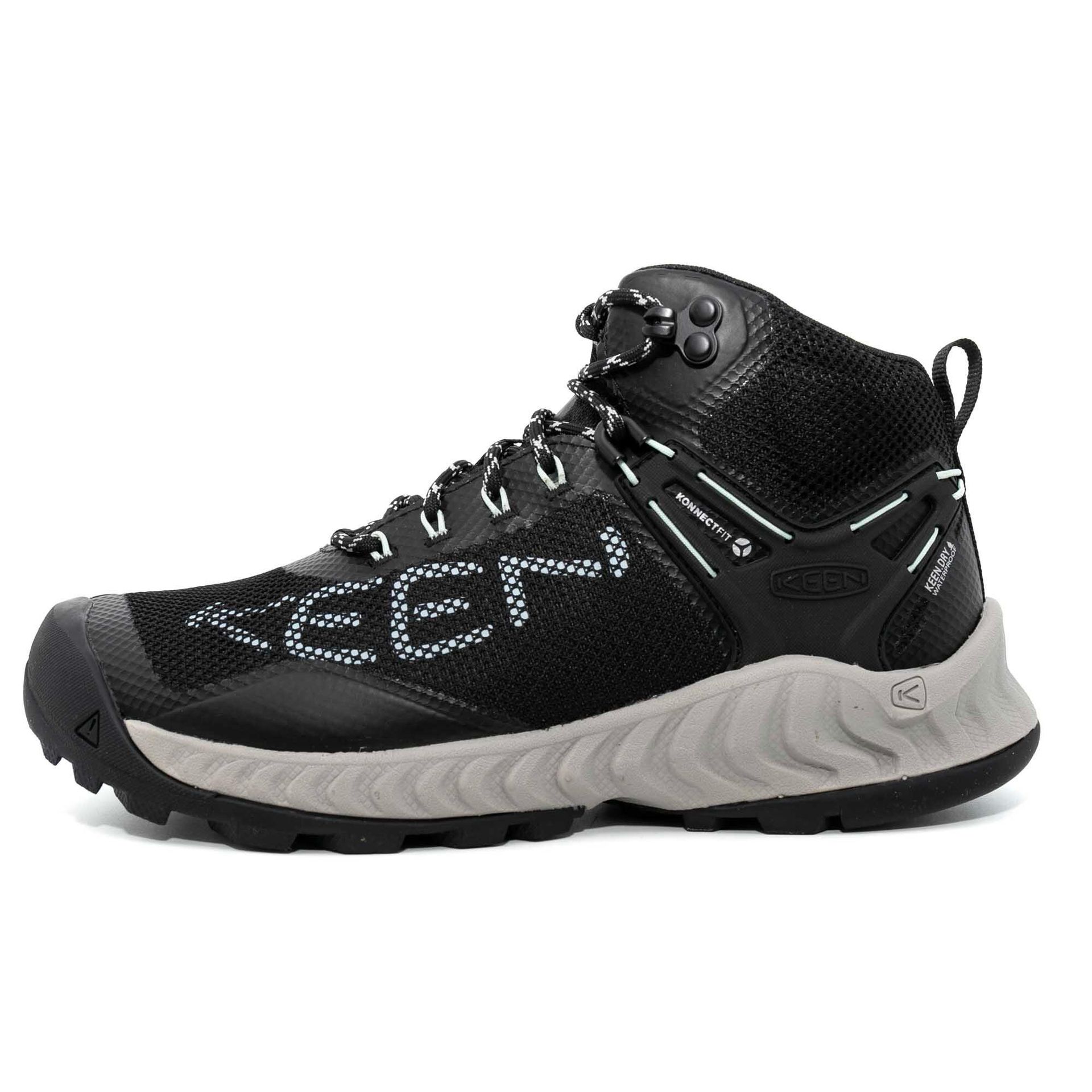 Trekkingi Keen - Nxis Evo Mid Wp 1025911 Black/Blue Glass