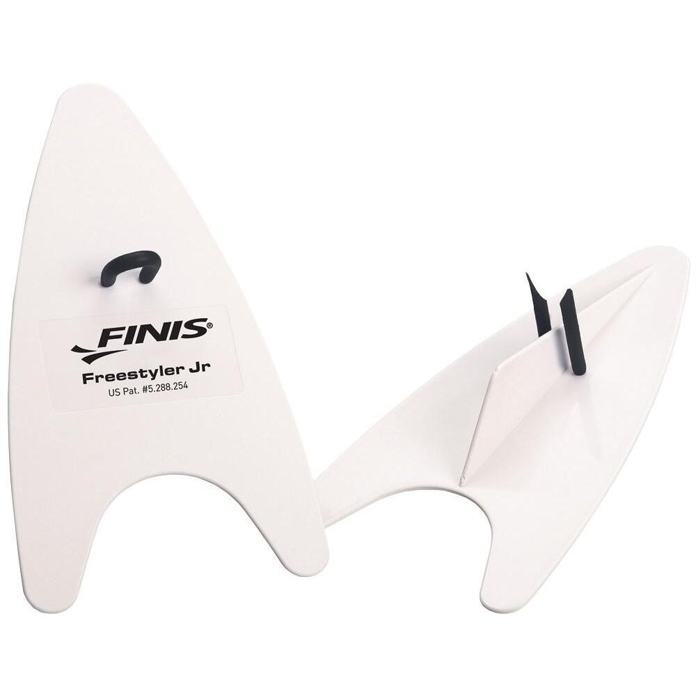 Finis akcesoria do pływania dla mężczyzn Freestyler paddles ręcznie, biały, Jr. 1.05.006.48