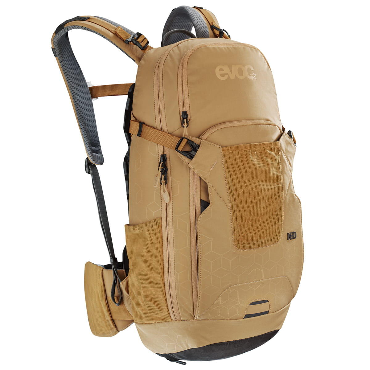Evoc Neo Plecak z protektorem 16l, gold S/M 2020 Plecaki rowerowe