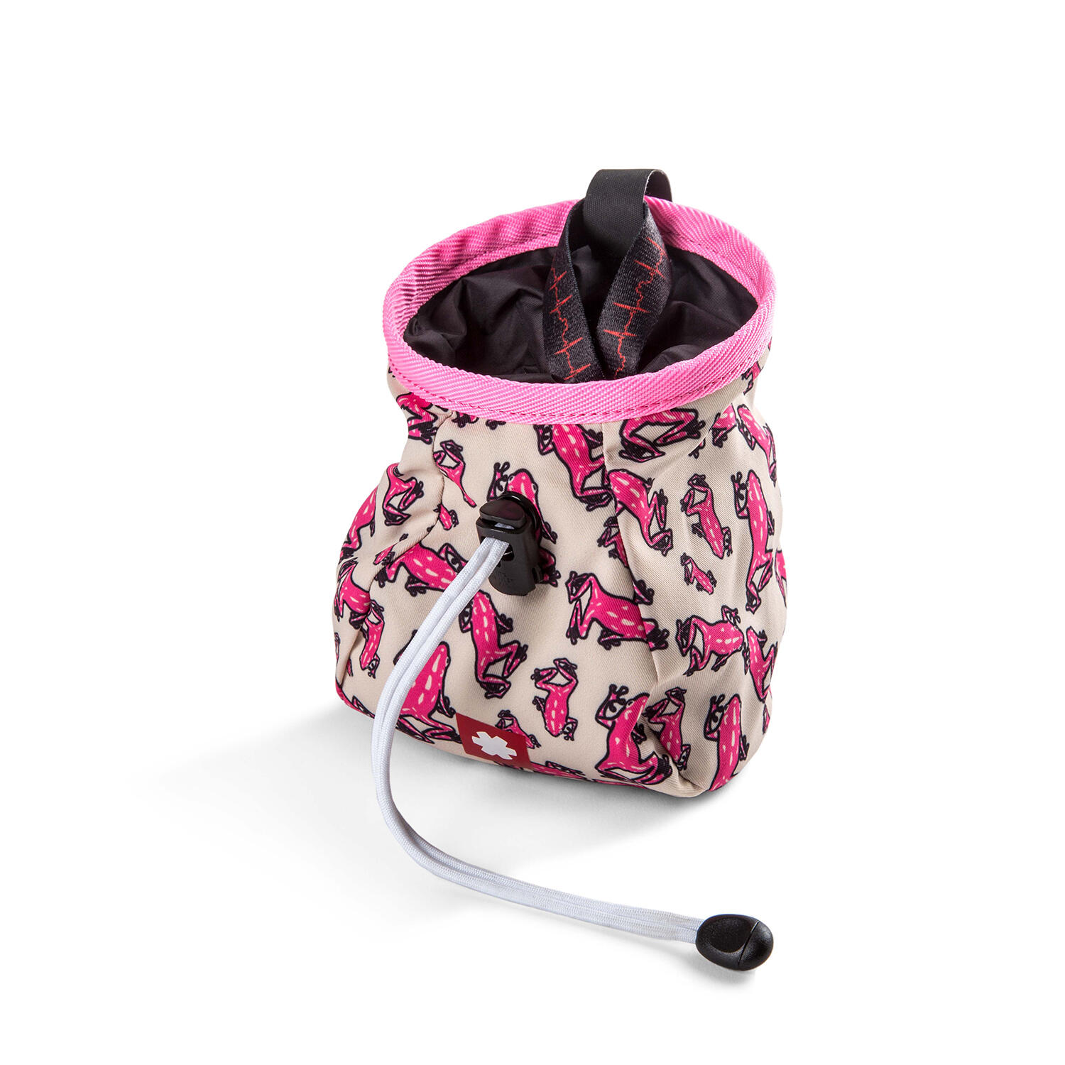 Woreczek na magnezję Ocun Lucky Kid - frog pink