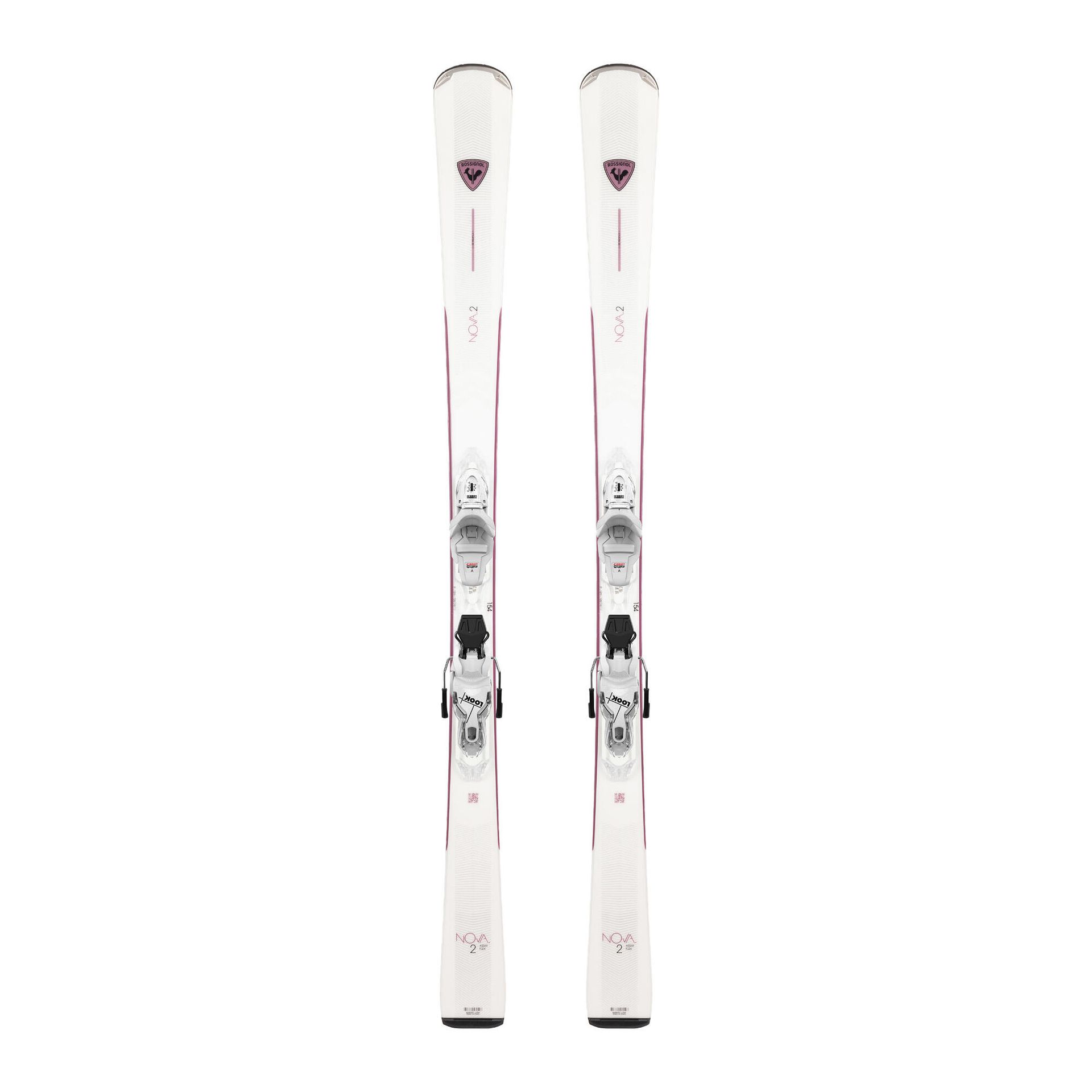 Narty zjazdowe damskie Rossignol Nova 2 + wiązania Xpress W 10 GW