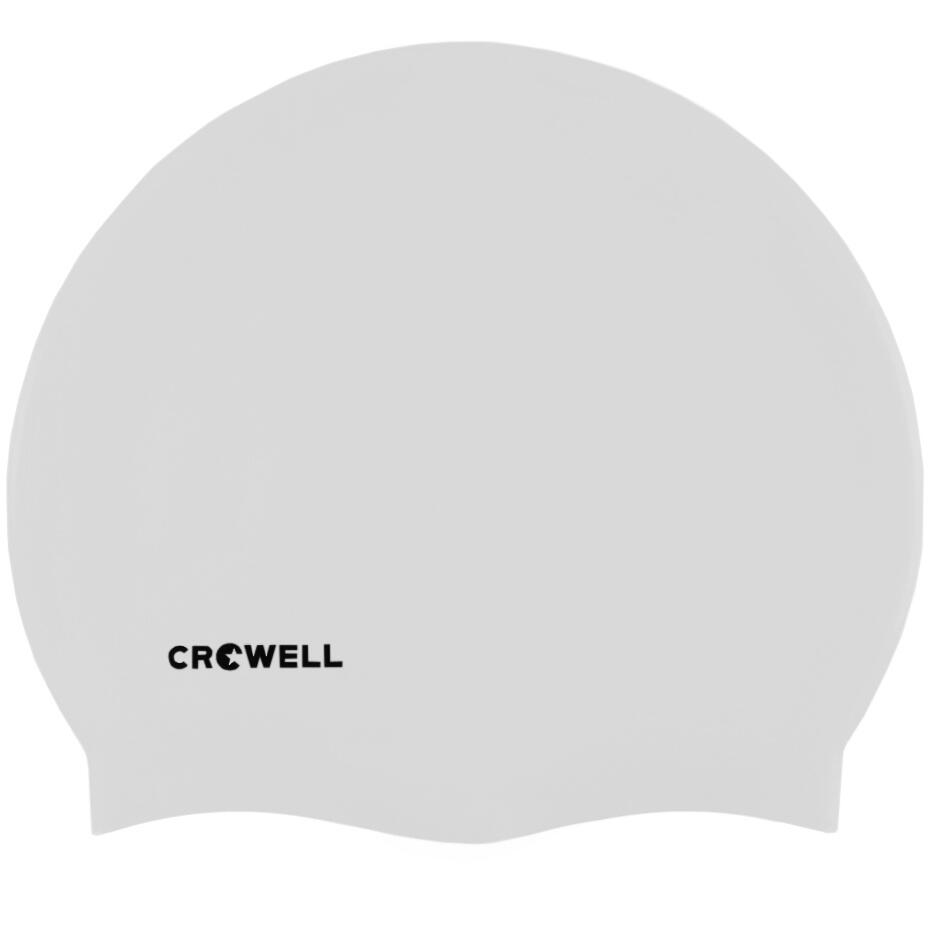 Czepek Pływacki Silikonowy Crowell Mono Breeze Kol.10 Biały  Lumarko!