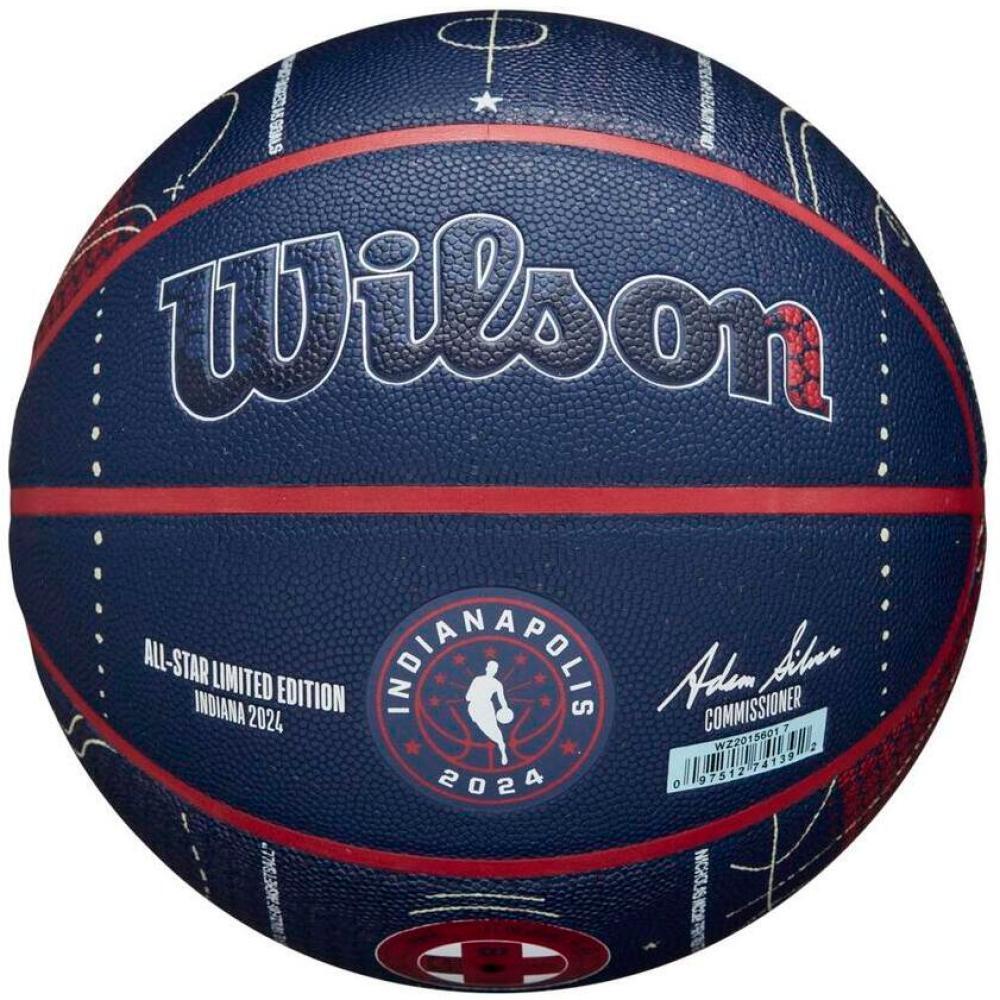Piłka do koszykówki Wilson 2024 NBA All Star Collector rozmiar 7
