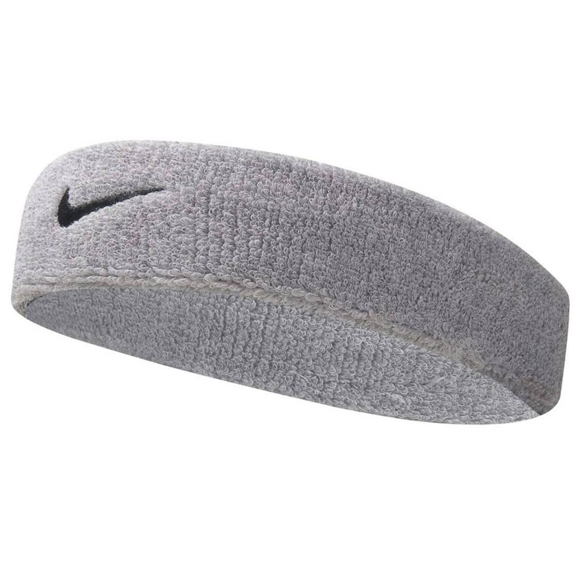 Nike 9381/3 Swoosh Headbands opaska na czoło biała/czarna, szary, jeden rozmiar N.NN.07.051.OS