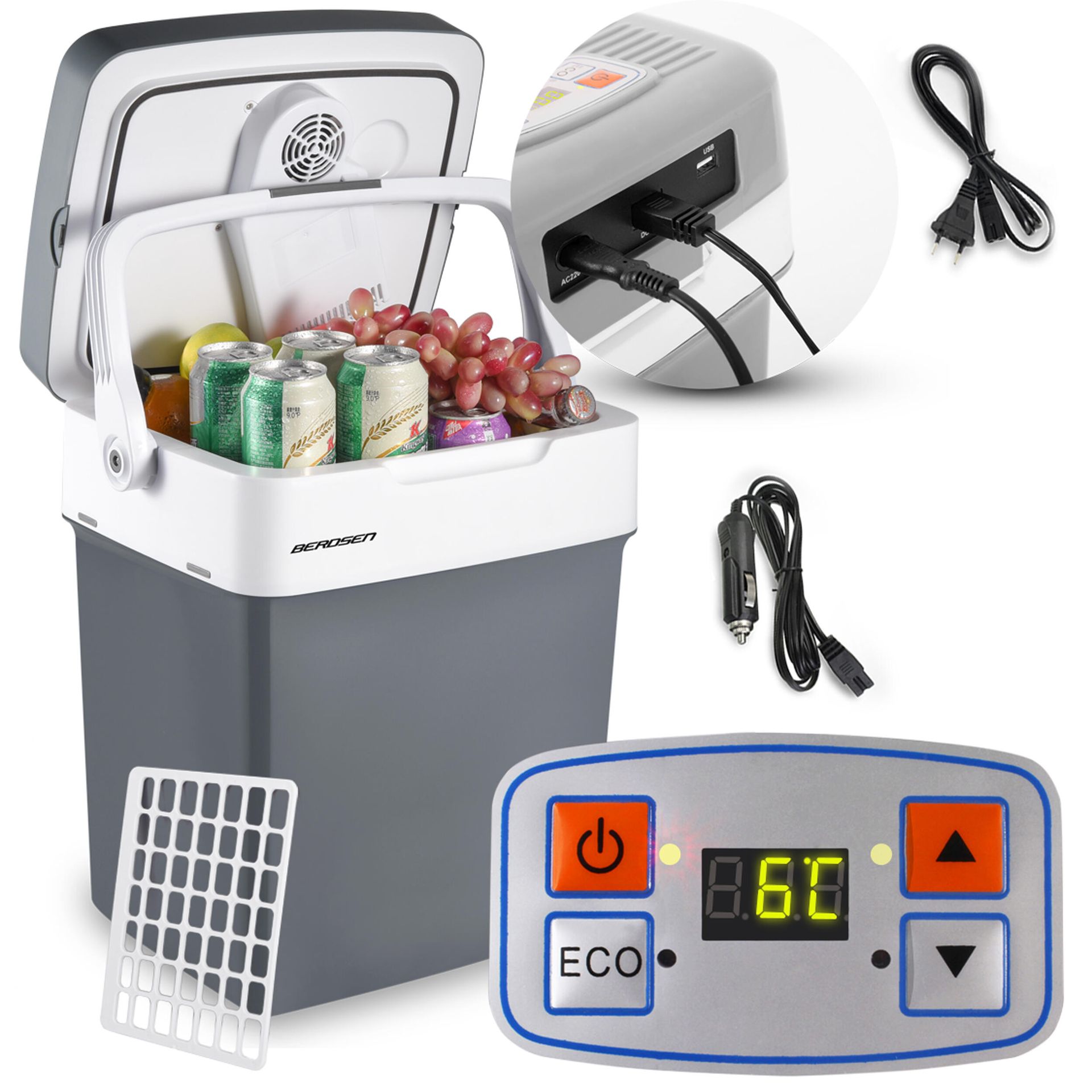 Berdsen Lodówka turystyczna Berdsen Icemax 32 litry tryb ECO 3822