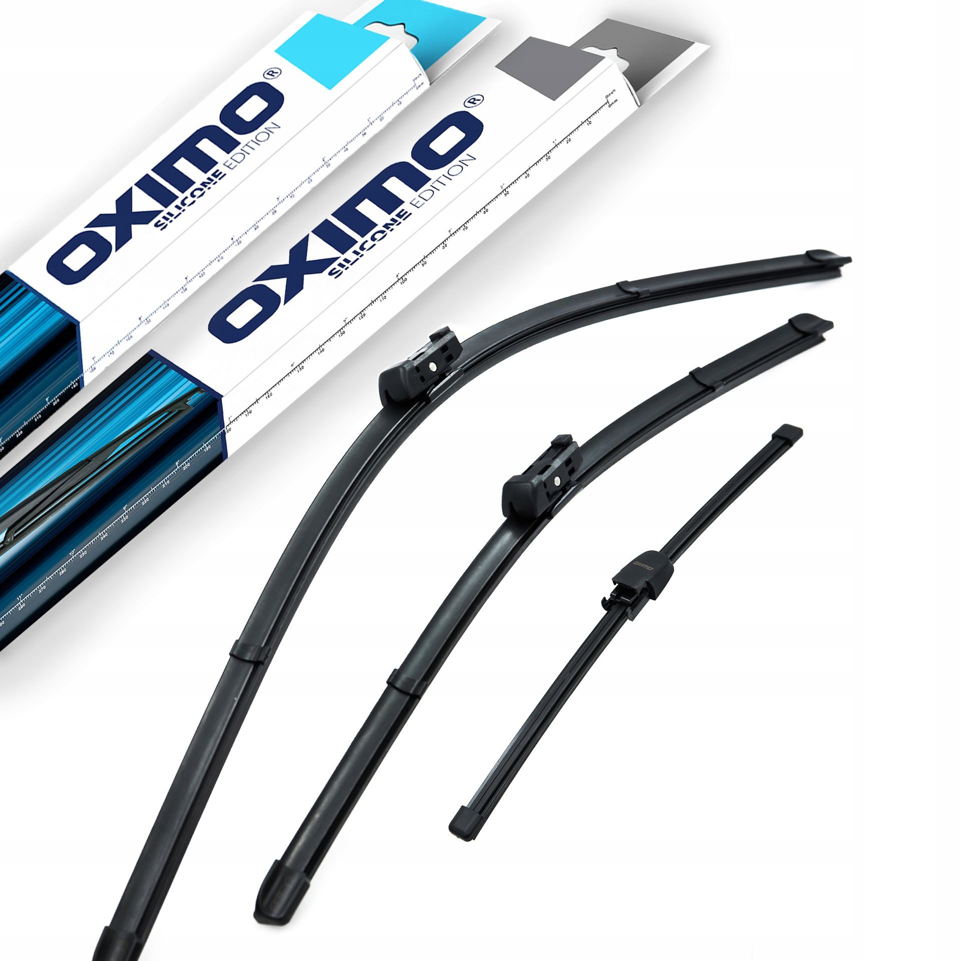 Wycieraczki Oximo Przód Tył Skoda Octavia III Kombi 2012-