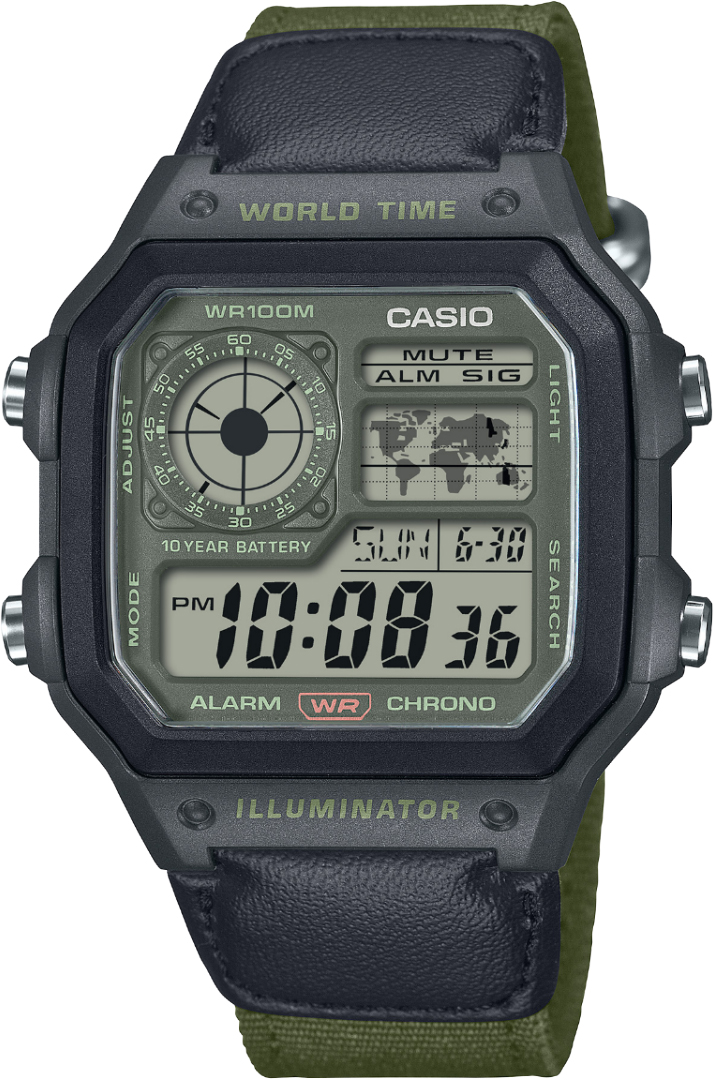 Zegarek Casio AE-1200WHUB-3AVEF AE-1200WHUB -3AVEF