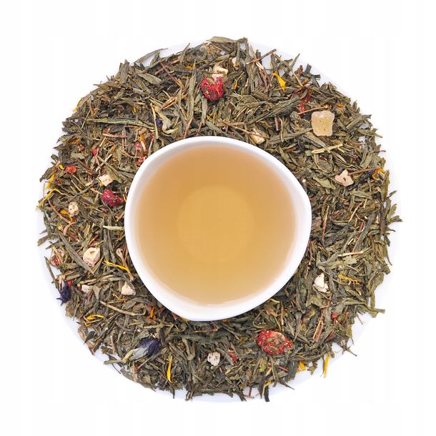 Herbata owocowa zielona Kolorowe Motyle 100 g