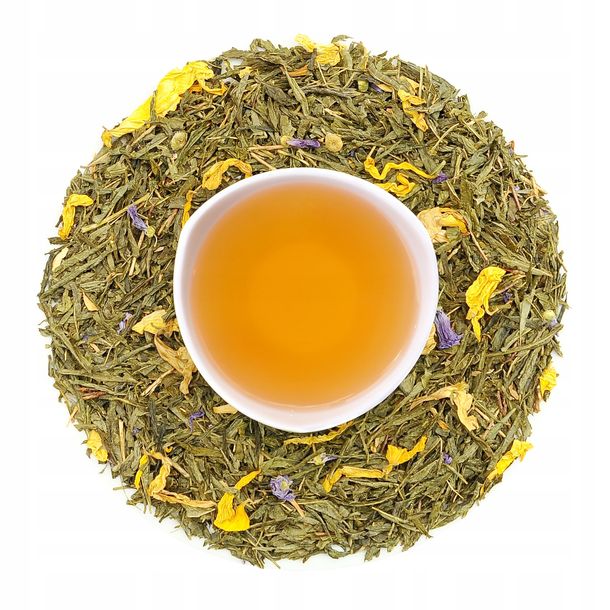 Herbata owocowa zielona Sencha KAKTUSOWA 100 g
