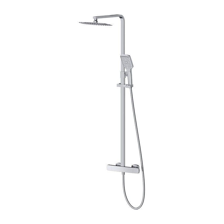 Cersanit Kolumna prysznicowa z baterią termostatyczną Larga chrom połysk S952-049